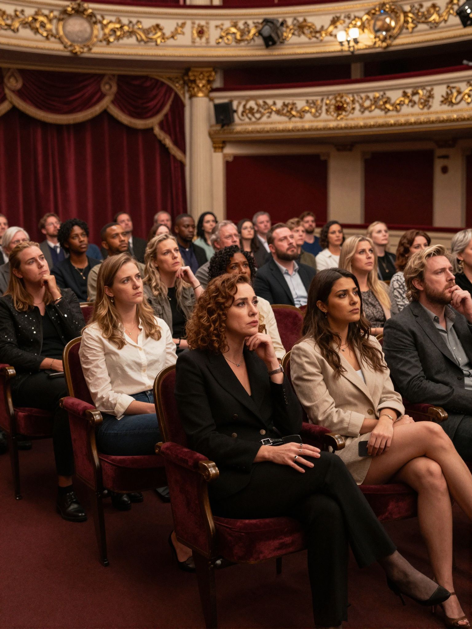 A kihívó közönség álomban az elismerés vágyát és a belső bizonytalanság misztikus táncát jelképezi.