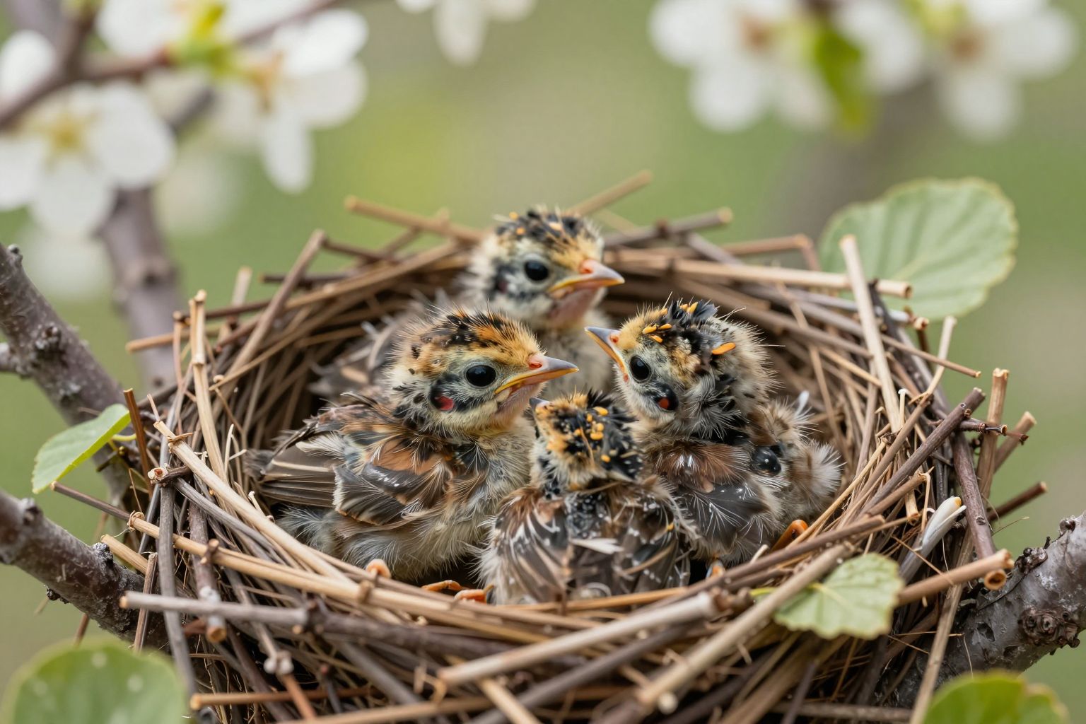 A kikelő madarak a teremtés és megújulás szimbólumai, álmodban a remény és új kezdetek ígéretét hozzák.