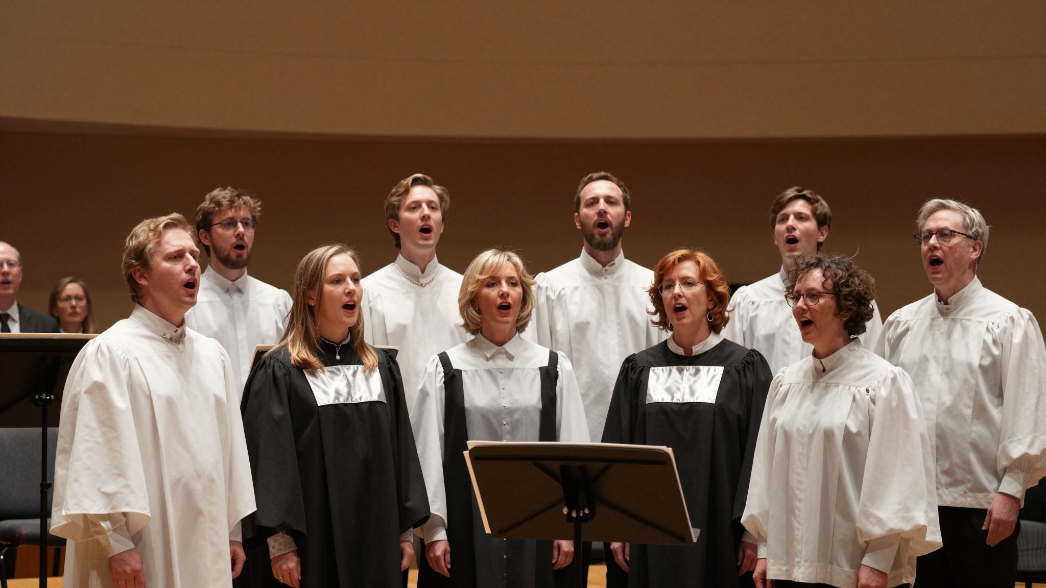 Kórustagként álmodni a lélek összhangját és a titkos belső harmónia feltárulását jelzi az ébredő szellemben.