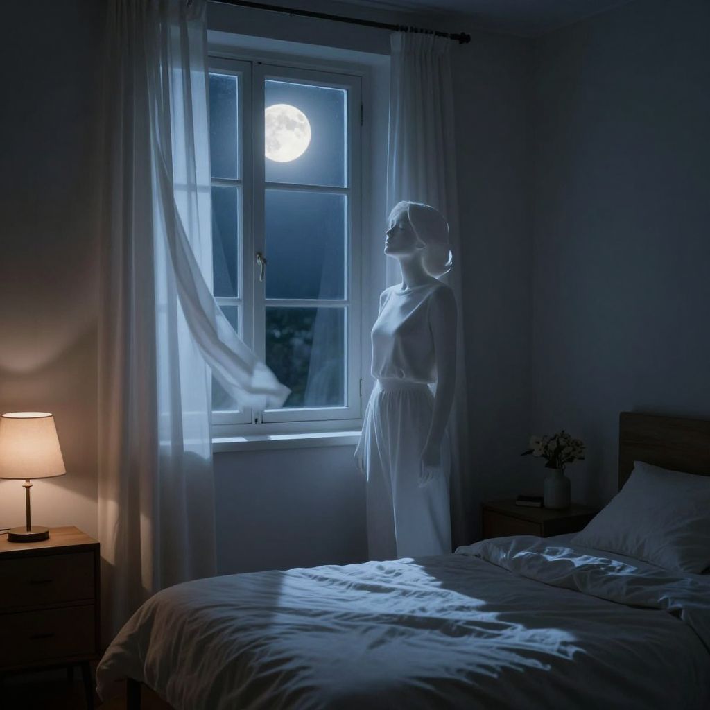 Az álomban megjelenő mozgó árnyékok titkos vágyaink és félelmeink megtestesítői, melyek sötét misztériumokat rejtenek.