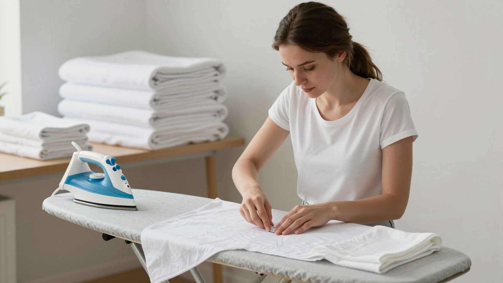 A rongyok vasalása álomban a lélek rendezettségét és a belső harmónia keresését szimbolizálja, mely megnyugvást ígér.