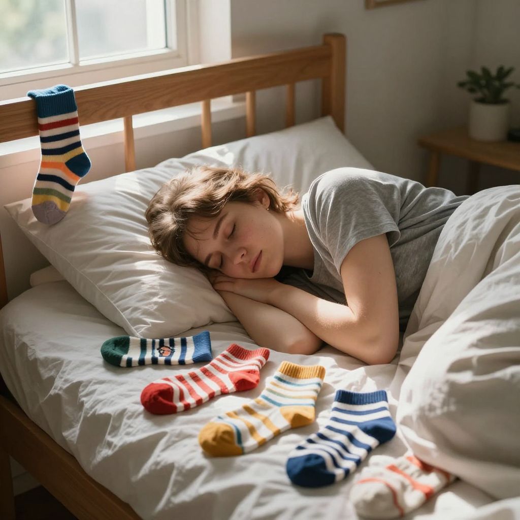 Az álomban megjelenő zoknik színei és formái felfedik a lelked mélyebb vágyaidat és félelmeidet.