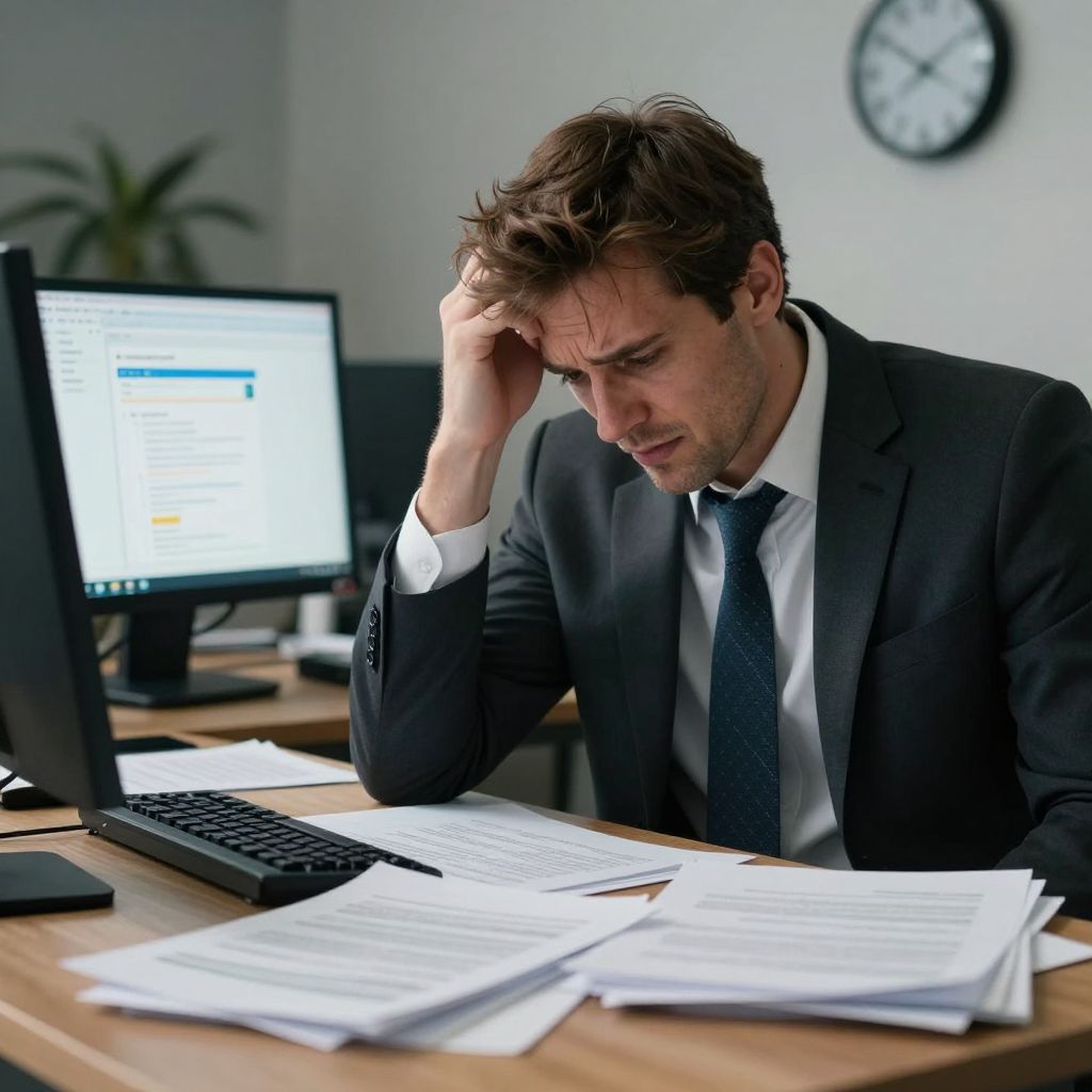 A stresszes munka álmában a lelkiismeret furdalása és a belső feszültség szimbolikája rejlik, mely sötét titkokat rejt.