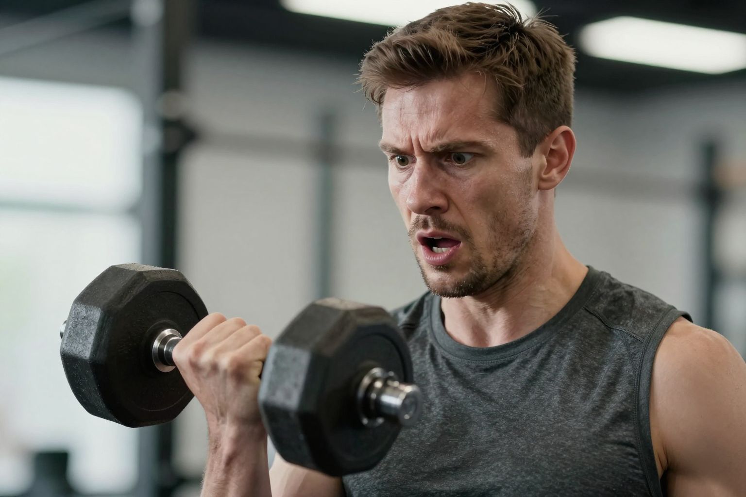 A leeső súlyzó az álomban a belső erőd megingását és elfojtott félelmeid fénybe törését jelzi.