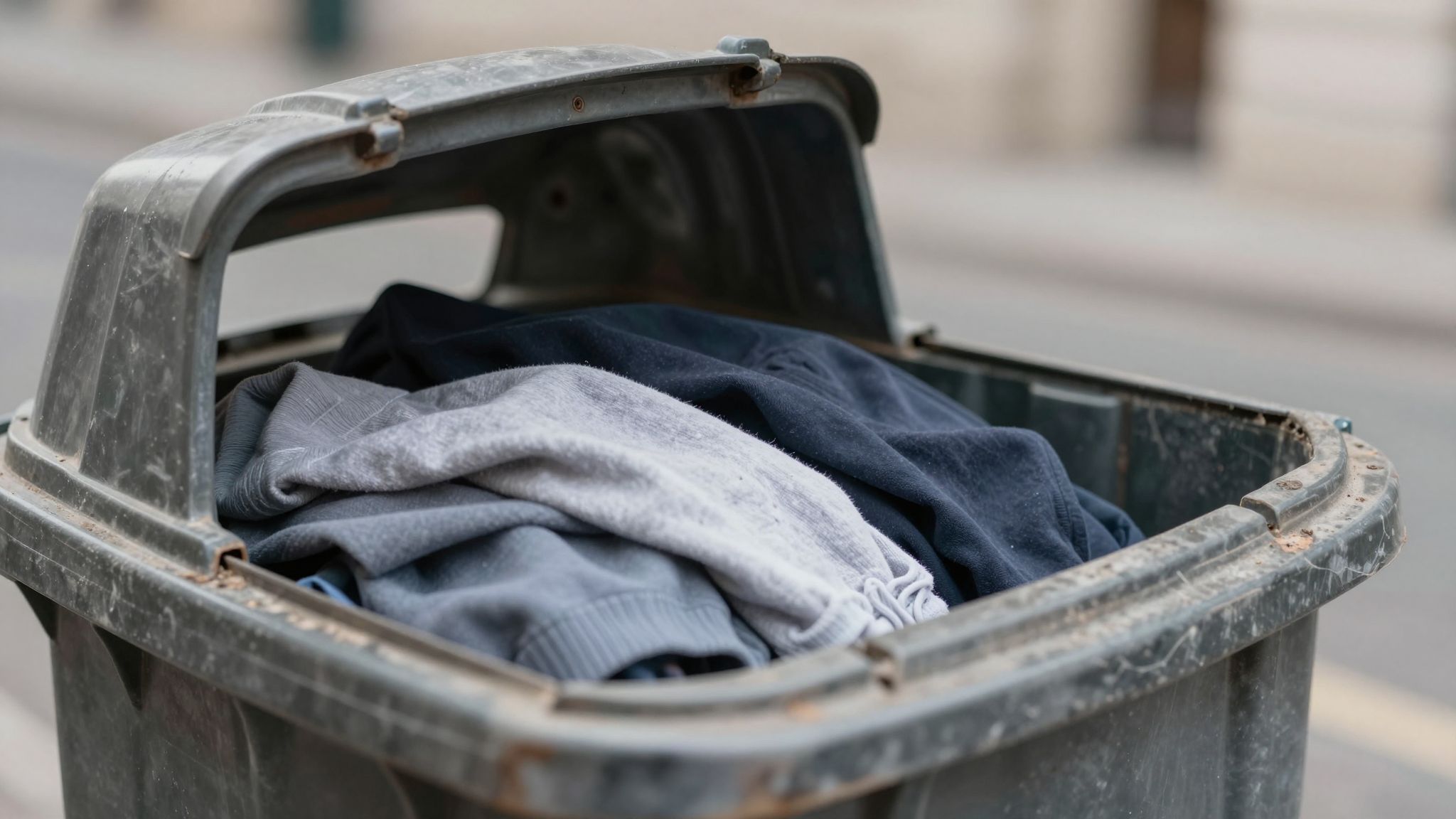 Álmodban a szemetesládában talált ruha elfeledett emlékek és rejtett vágyak titkos üzenetét hordozza.