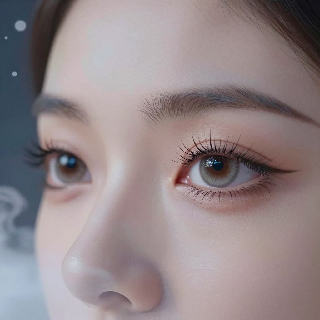 A szempillák álomban a titkok és vágyak hídját képezik, melyek felfedezésre várnak az álom birodalmában.