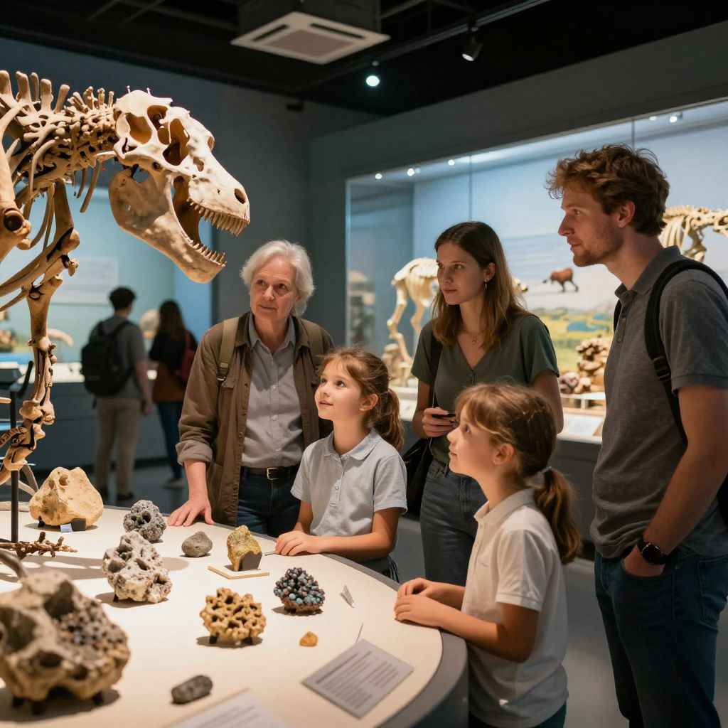 A természettudományi tárlat álmodban a titkok kapuját nyitja meg, vágyakozva a világ mélyebb megértése után.