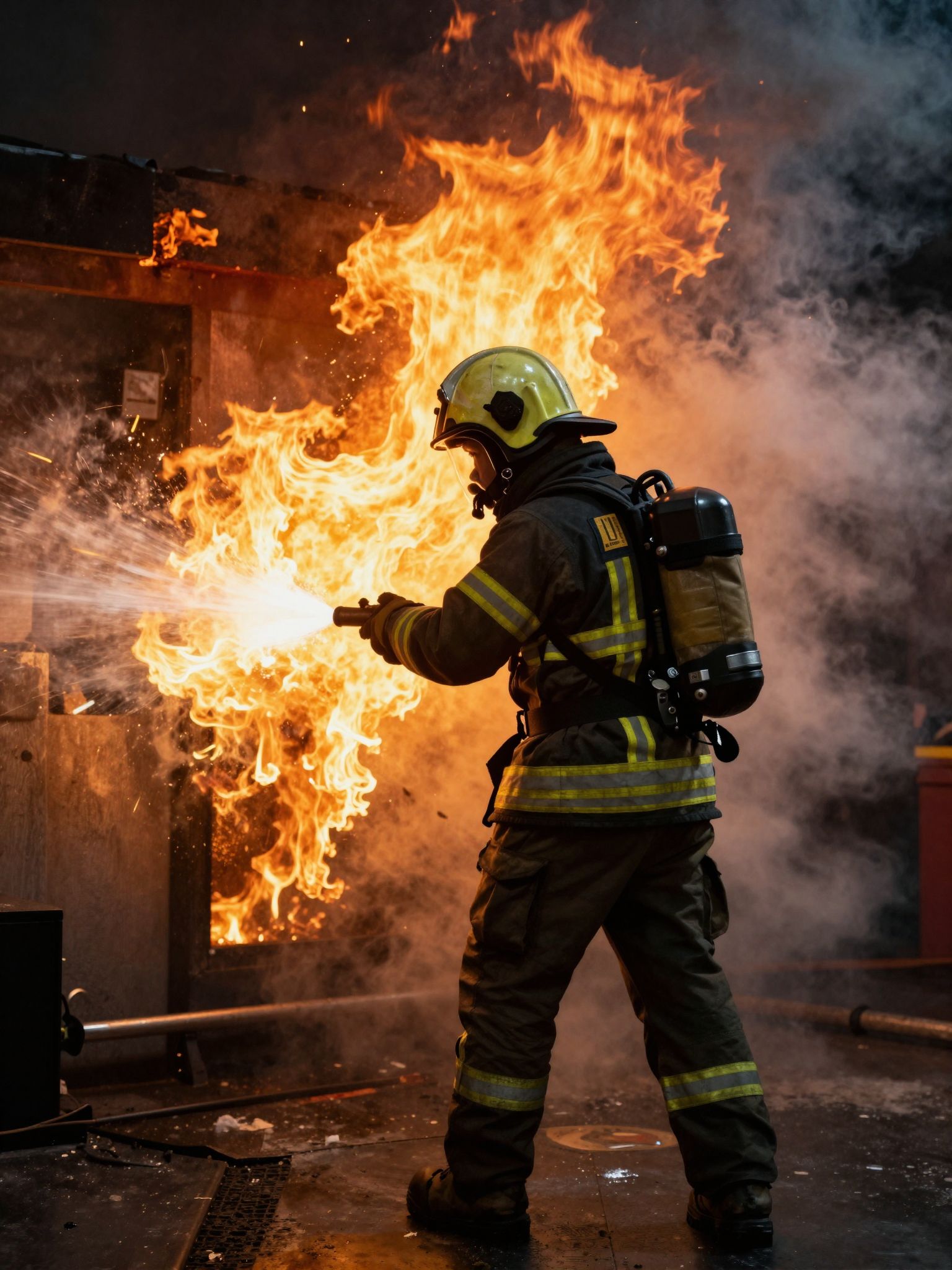 A tűzoltás álomban a lélek viharait csillapítja, új reményt és megújulást jelez a mélyben.