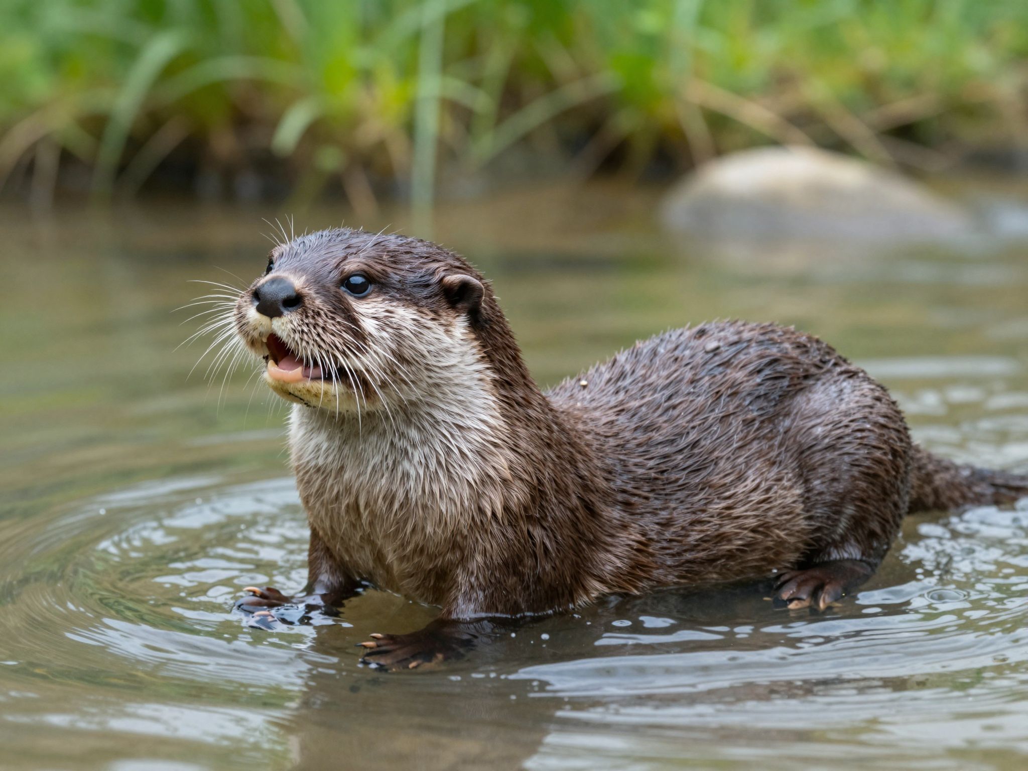 A beszélő vidra álomban az intuíció és a mély bölcsesség szól hozzád rejtett üzenetekkel.