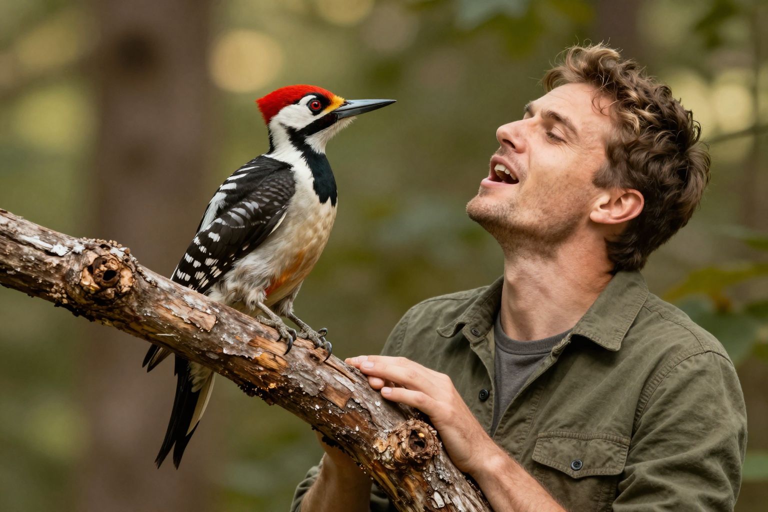 A vörös farkú harkály álomban élénk tűzként lobban fel szenvedélyed, mely belső erőddé válik.