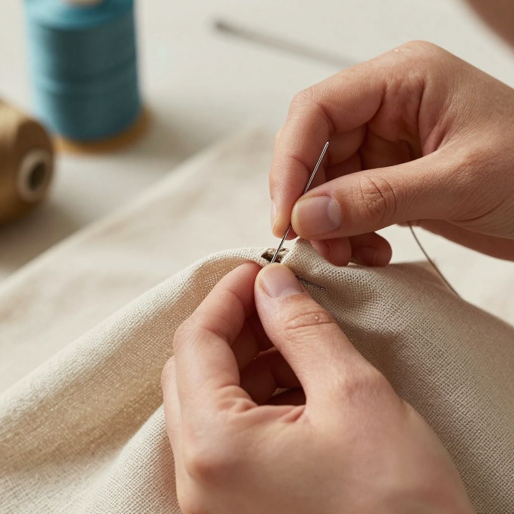 A zsákot varrni álomban az életed titkos tereinek megőrzését és új kezdetek misztikumát jelképezi.