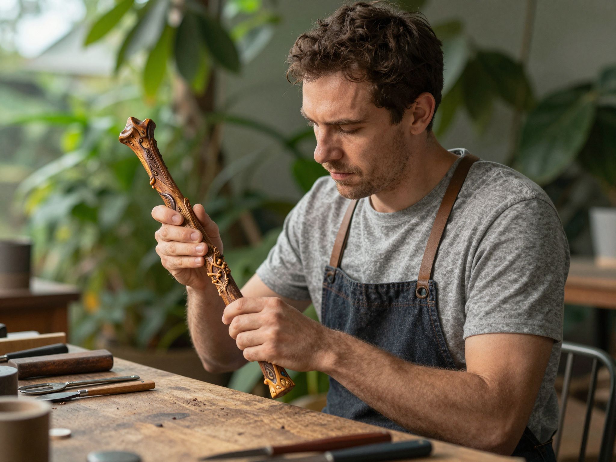 Az álomban jogart készíteni azt jelenti, hogy új hatalmat és felelősséget ölelsz magadhoz, felfedezve belső uralkodódat.