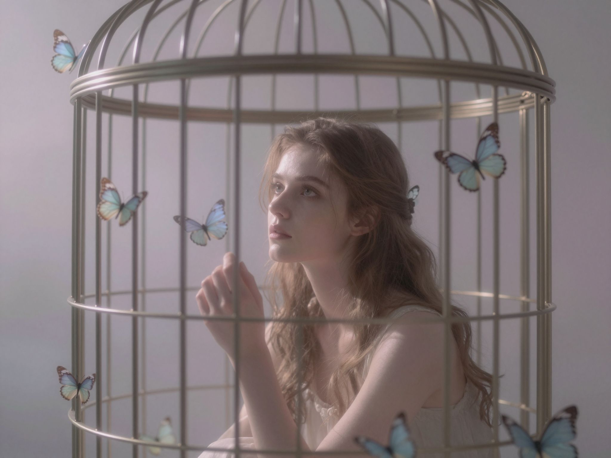 A nyitott ketrec az álomban a szabadságvágy és a felfedezés ígéretét hordozza, új lehetőségek előtt tárva fel az utat.