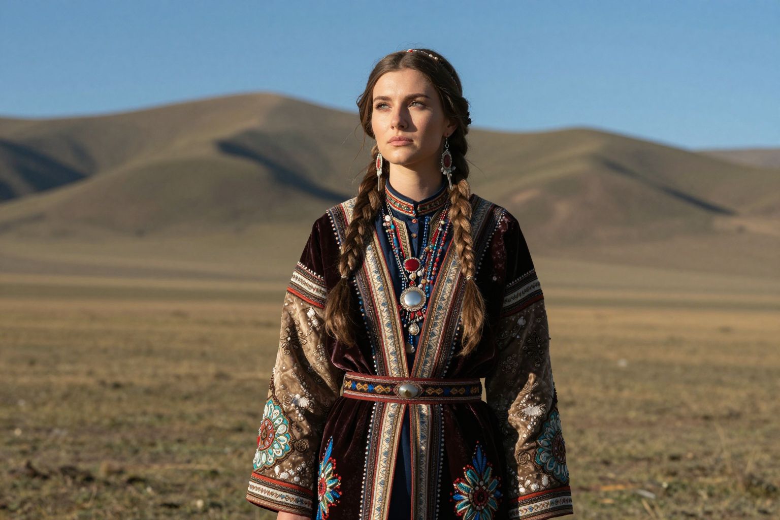 A nomád ruházat viselése a szabadság és az ősi tudás szimbóluma, amely összeköt a természet lelkével.