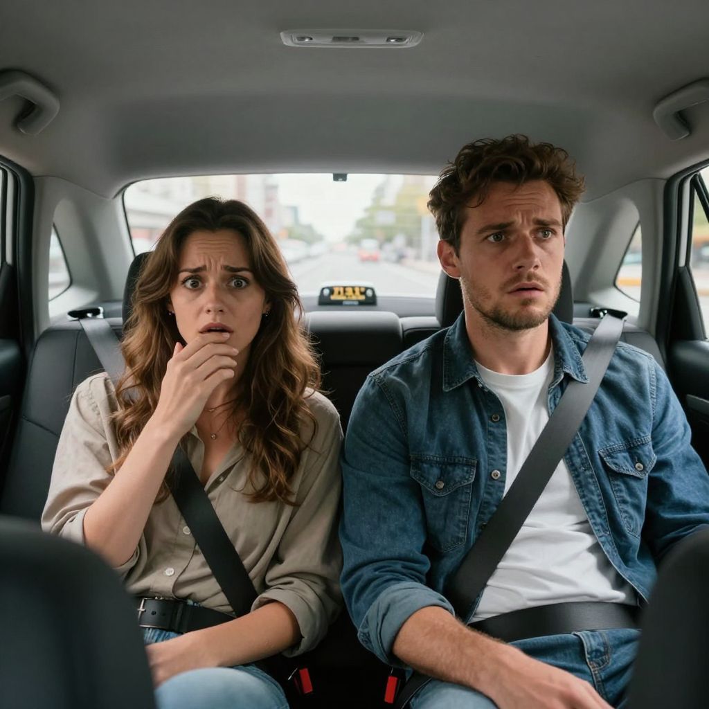 Az álomban lerobbant taxi a zavart és irányt vesztett életérzést szimbolizálja, új utakat keresve.