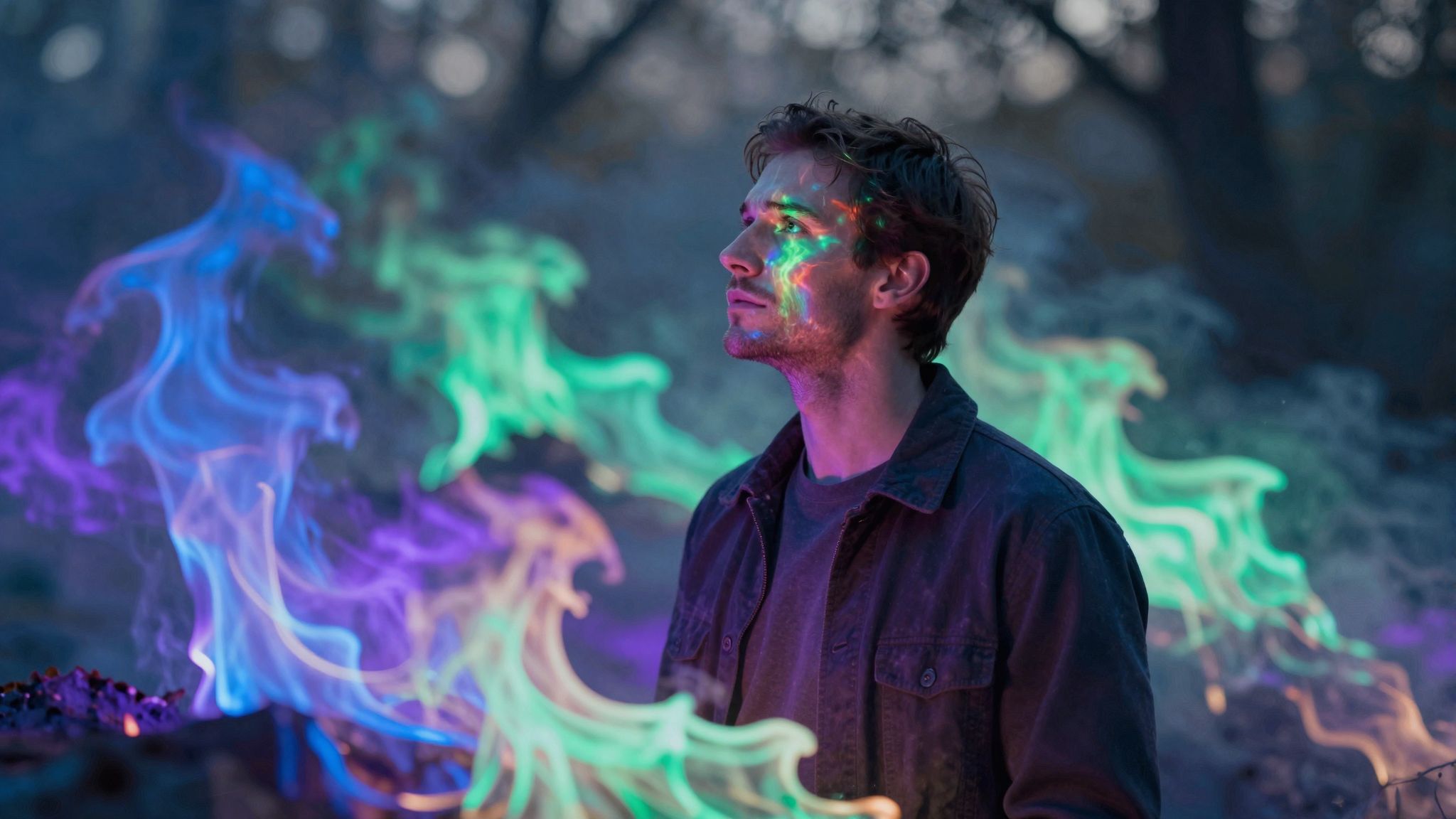 A színes tűz álmaiban rejtett vágyak, érzelmek és átalakulások tükröződnek, amelyek életünket varázslatosan formálják.