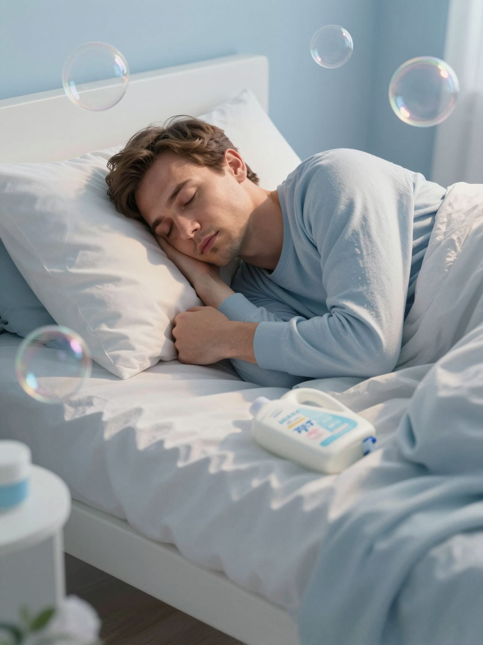 Az álmokban a mosószer megjelenése gyakran a rejtett vágyak és érzelmi tisztulás jele lehet.