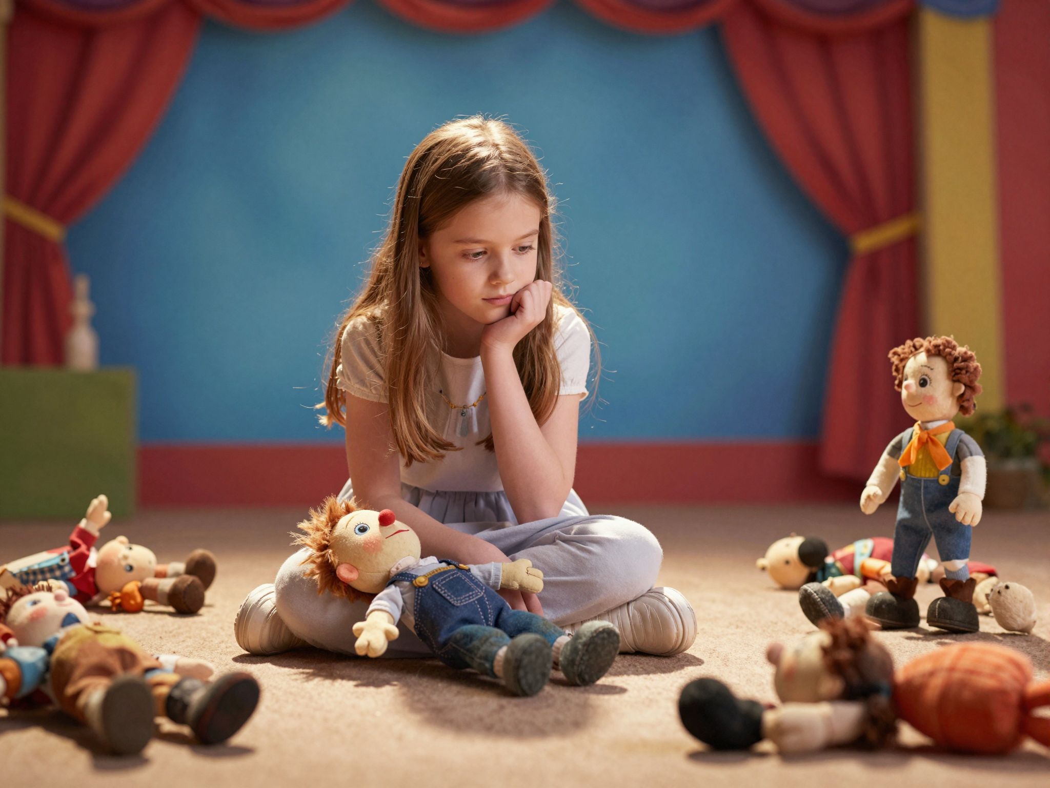 A bábok elvesztése árulkodó jel: nosztalgiát és a gyermeki álmok titkos vágyait rejtő szimbólumok tükörképe.