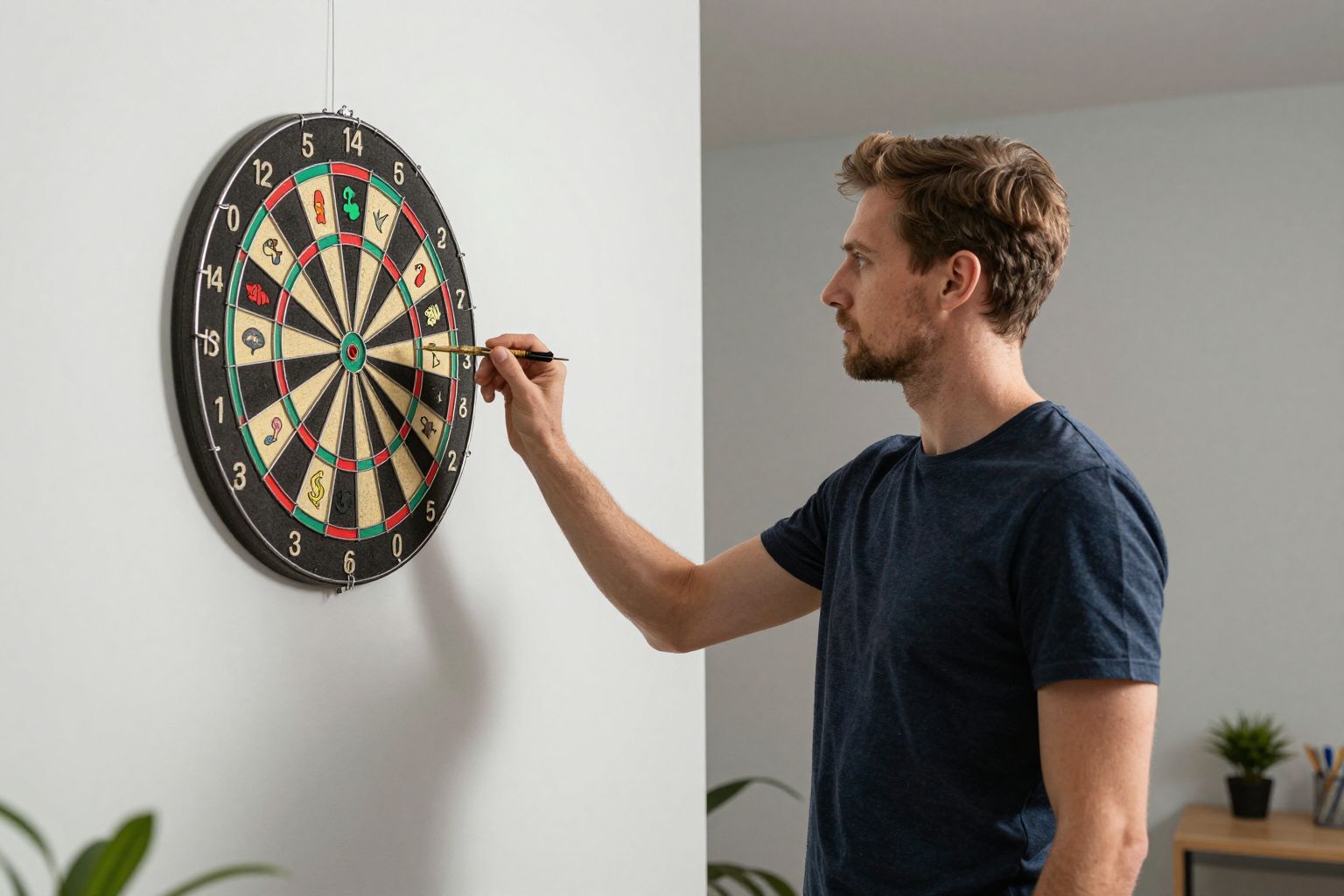 A darts álmokban a célzás szimbolizálja a vágyakat és a kitűzött álmaink elérésének törekvését.