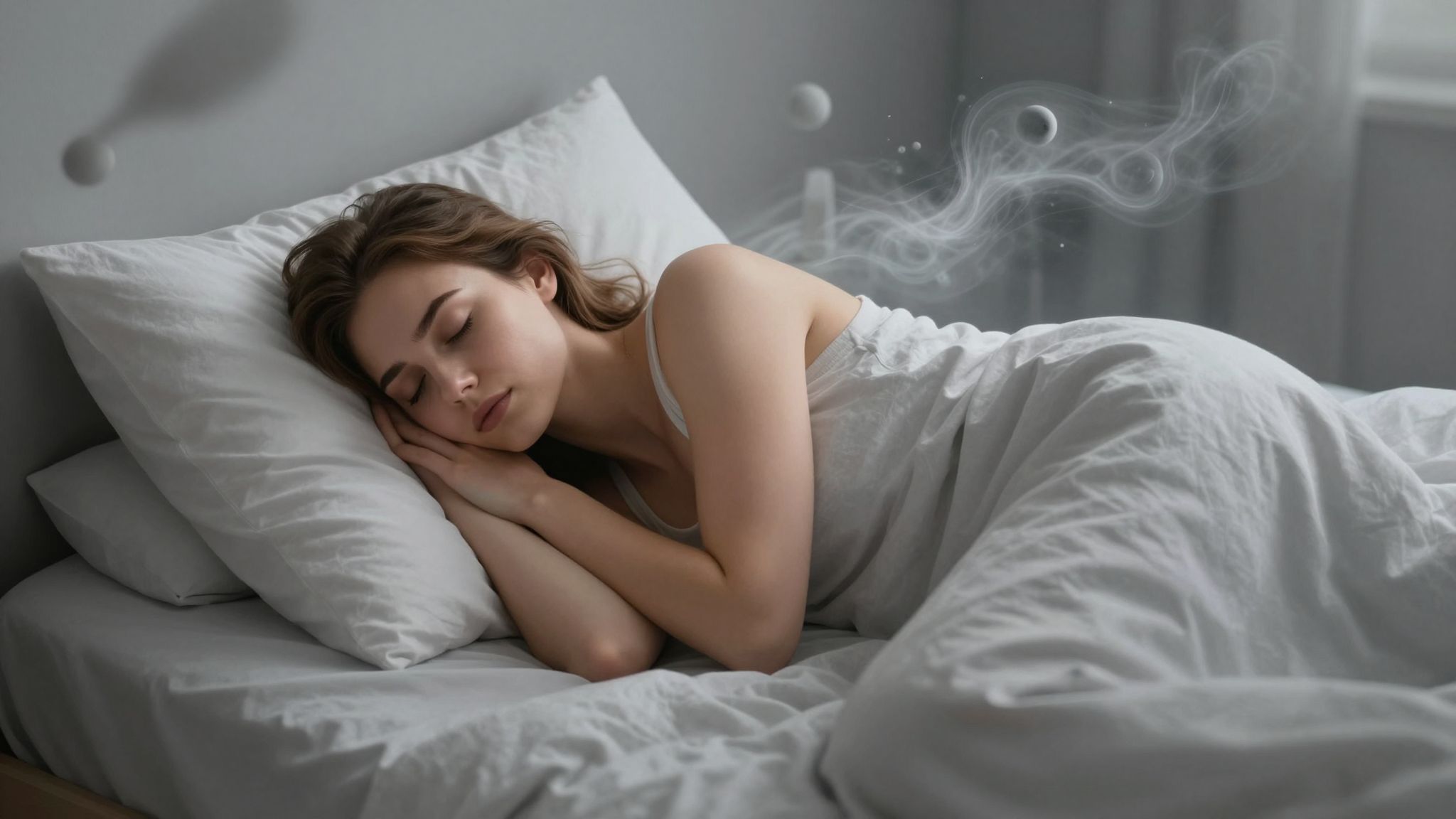 A szürke álmok titkokat rejtenek, mint füstbe burkolt vágyak, melyek csak tudatos álomban válhatnak valóra.