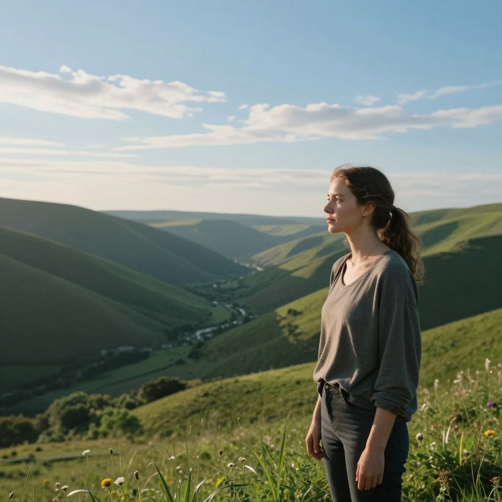 Az álombeli völgyek mélyen rejtett érzéseink tükröződnek, vezetve bennünket a belső béke felé.