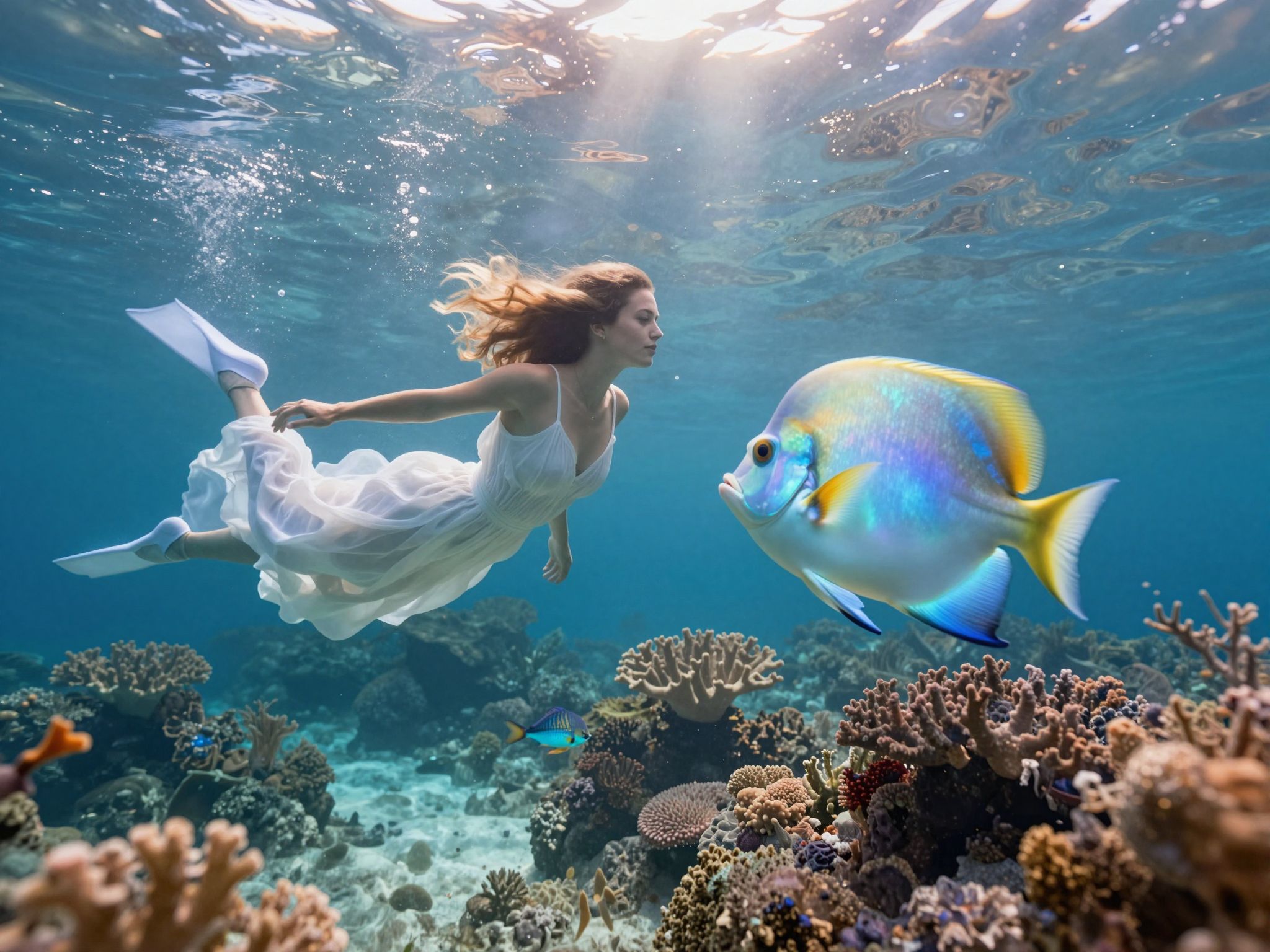 Az álmodban megjelenő halak a rejtett érzelmek és titkos vágyak mélységét jelképezik, mivel a víz az élet ősi szimbóluma.