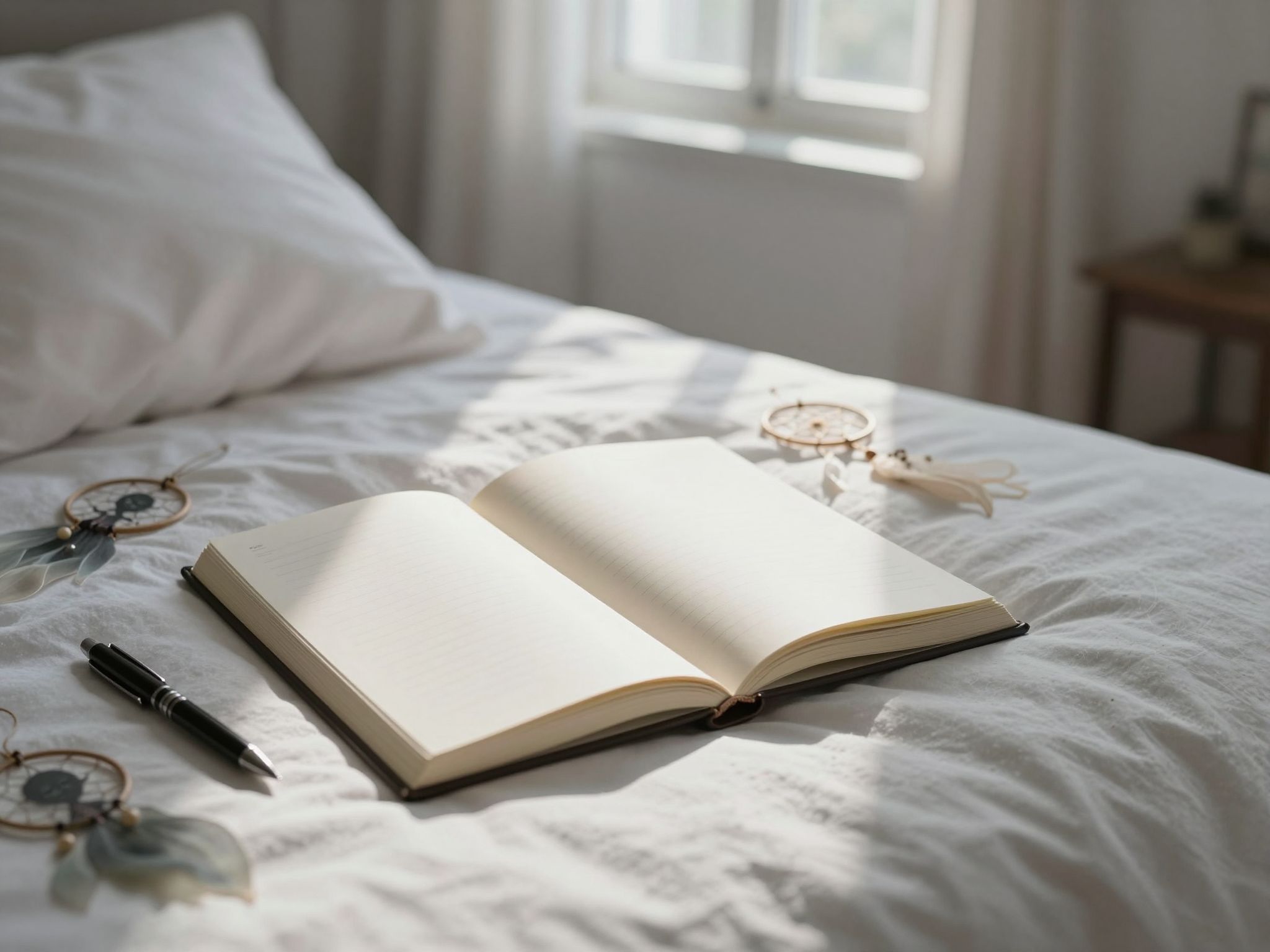 Az álmok naplózása kitárja a tudatalatti kapuit, felfedve a rejtett félelmek és vágyak szövevényét.