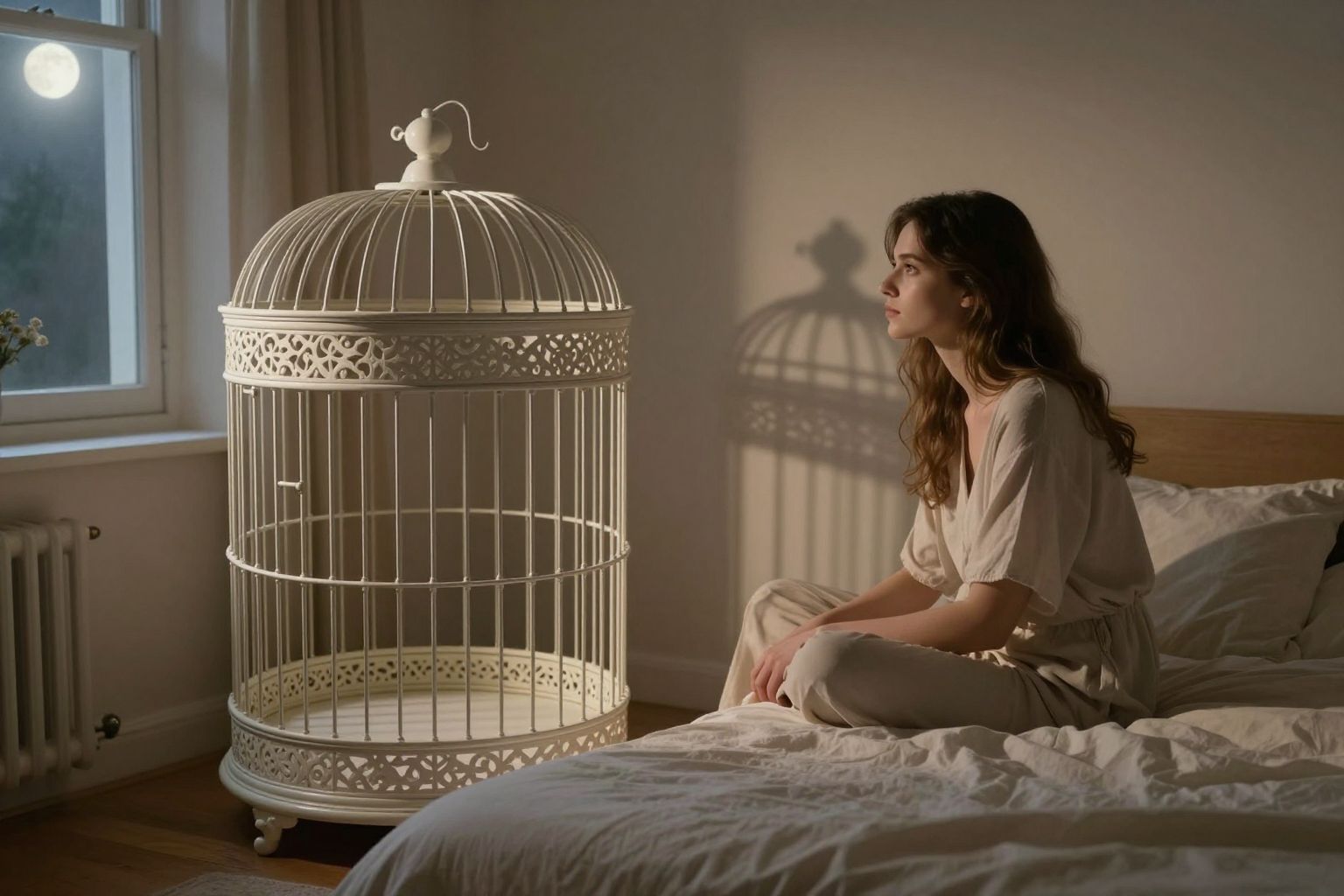 Az álmok ketrecei titkos vágyaink és félelmeink tükröződései, melyek elzárt világunk felfedezésére hívnak.