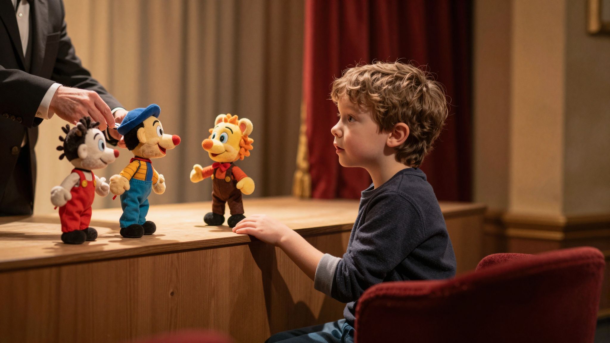 A bábszínház világa a tudatalatti titkait tárja fel, ahol minden figura a társadalmi elvárások tükre.