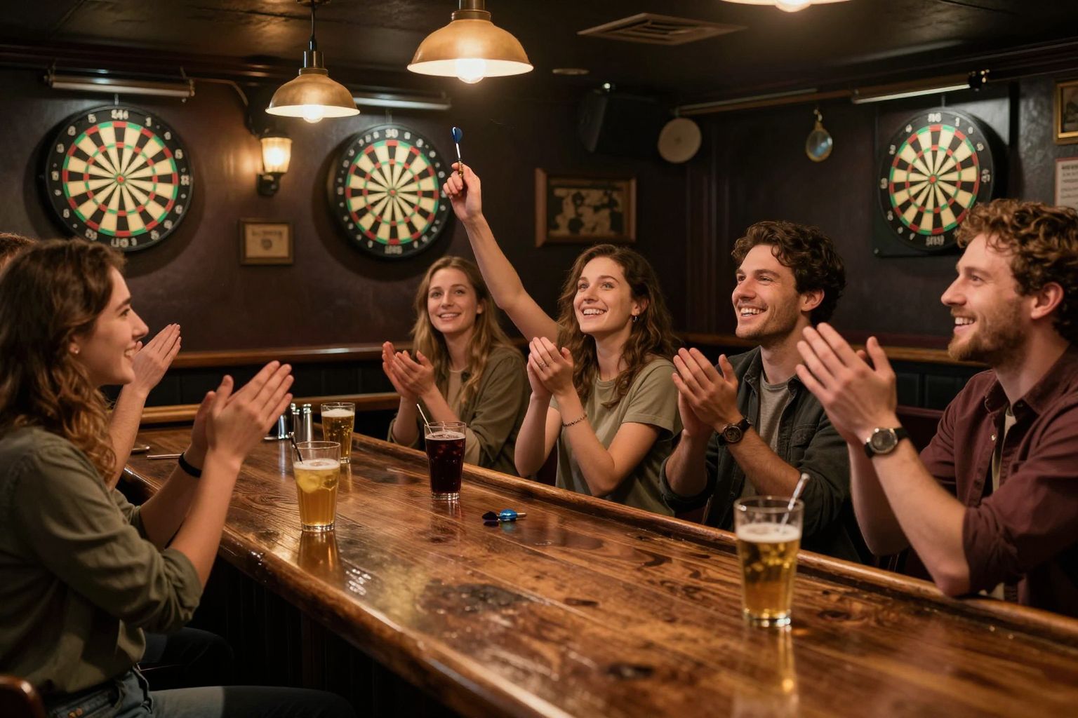 A darts kocsma álma felfedi a célok elérésének vágyát, és a közös élmények varázsát rejti magában.