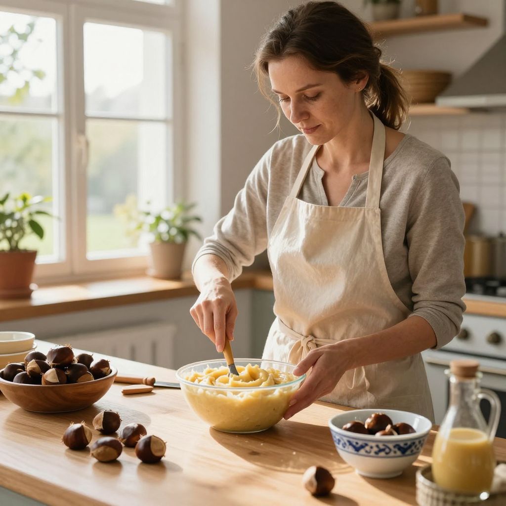 A gesztenyepüré álomban a vágyak beteljesülésének édes ízét hordozza, mely varázslatos átalakulást ígér.