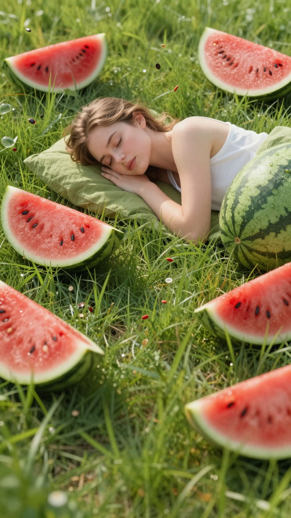 A görögdinnye magok álomban új kezdeteket és rejtett lehetőségeket szimbolizálnak, mint életünk édes titkai.