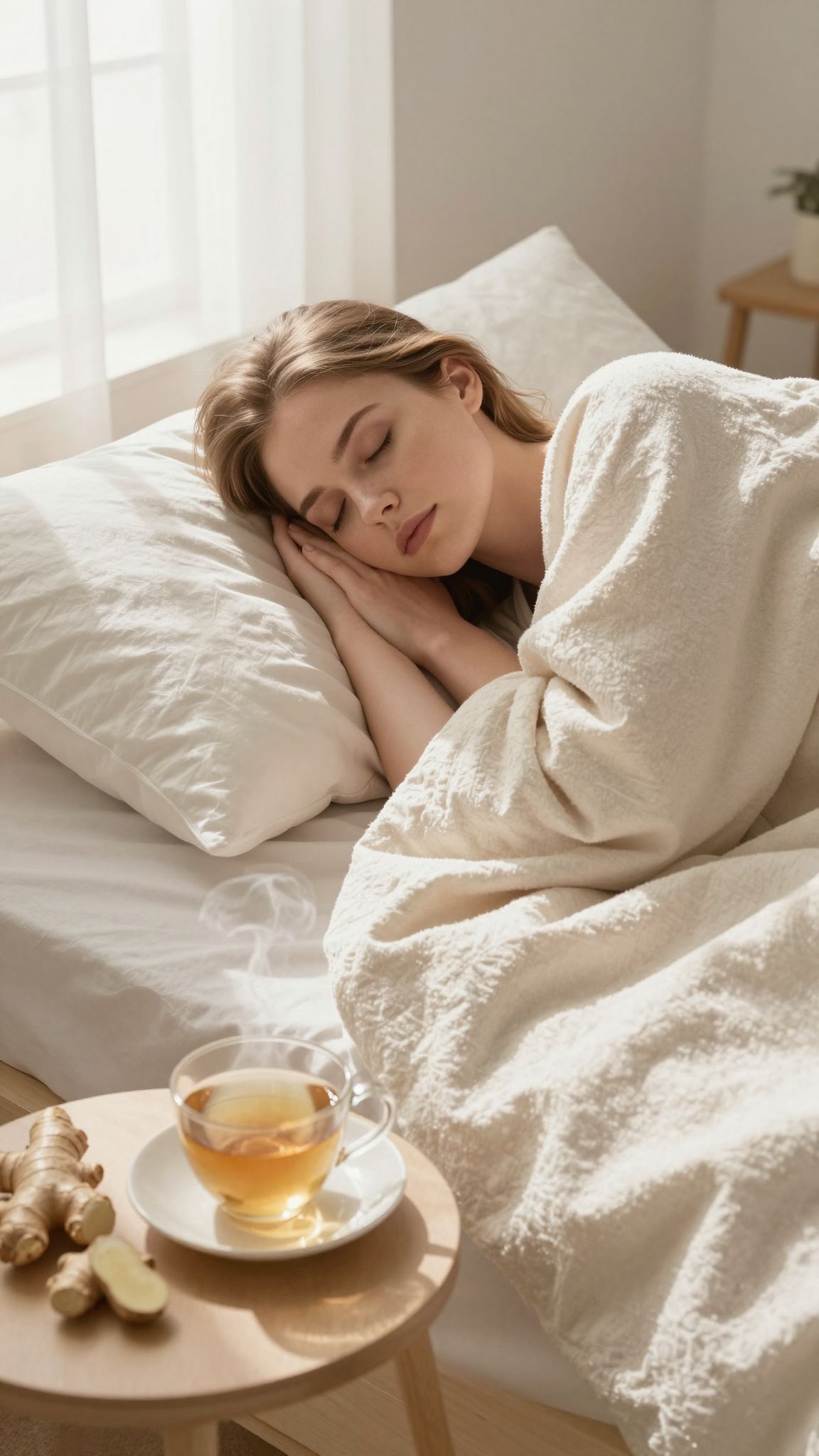 A gyömbéres tea álmában melegség ölel át, a lélek felfrissül, és a titkok utazása kezdődik.