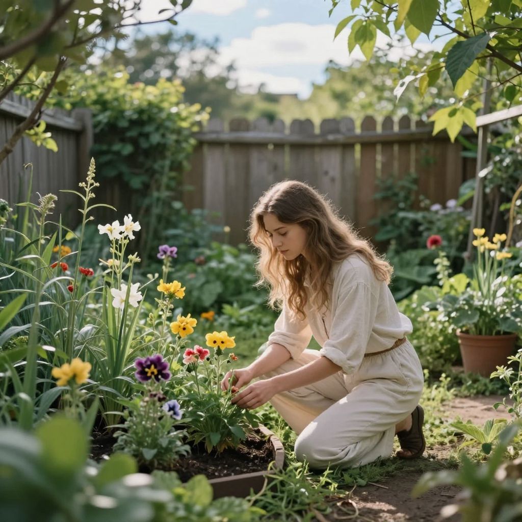 A kicsi, zárt kert álma elrejtett vágyakat és titokzatos felfedezéseket ígér, ahol a lélek újraéled.
