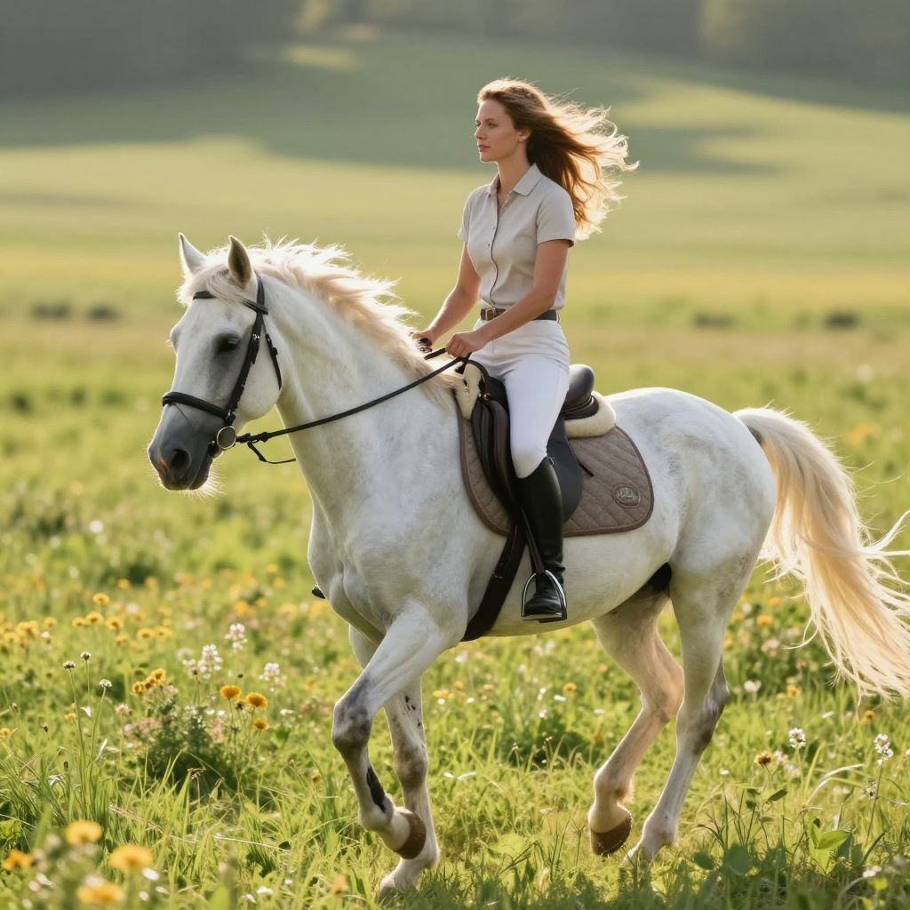 A lovaglás az álomban a lélek szárnyalását jelzi, amikor a vágyak és félelmek harmonikus táncot járnak.