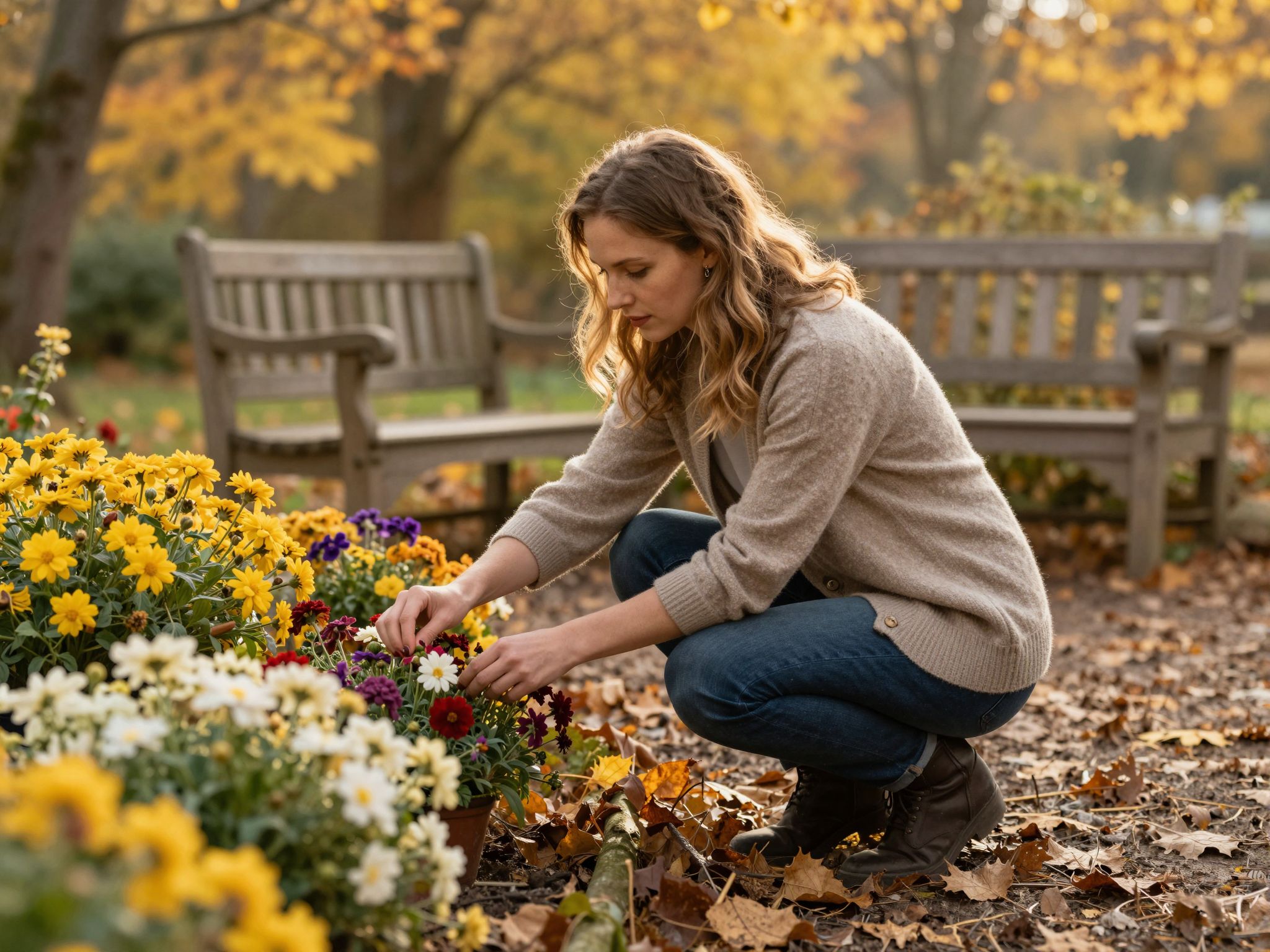 Az őszi kert álma a múlt emlékeit idézi fel, színek és levelek táncával mesél az idő múlásáról.