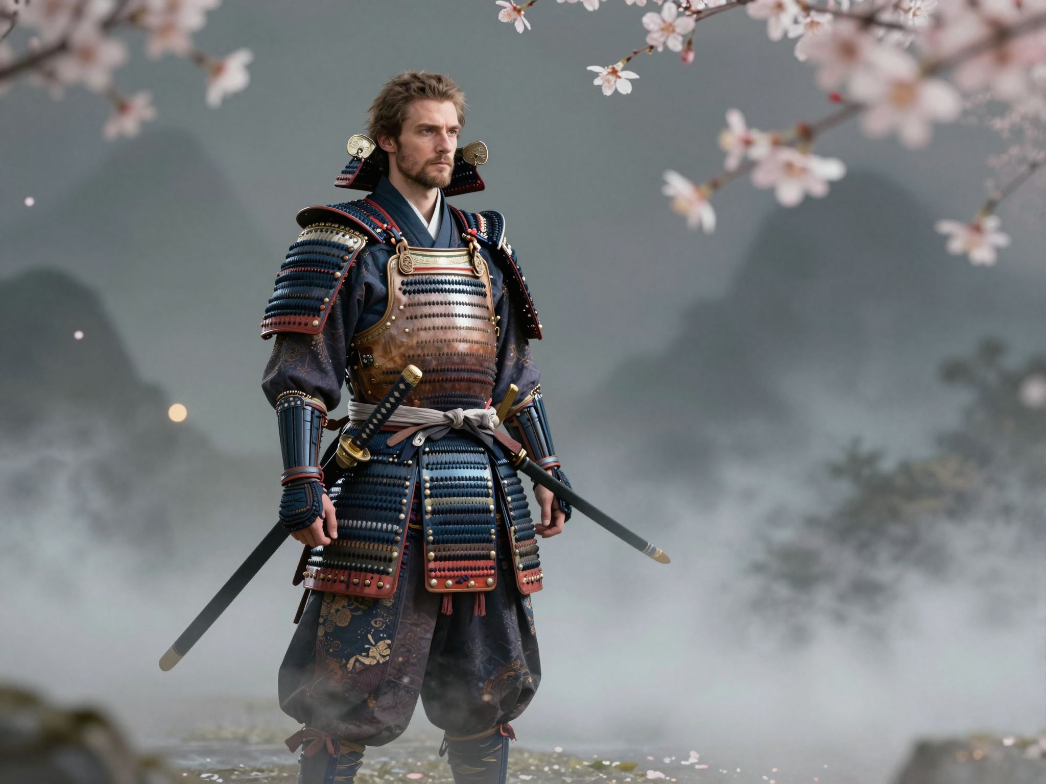 A szamuráj harcos látása álomban ősi bölcsességet és bátorságot idéz fel, támogató szellemként kísérve az utadat.