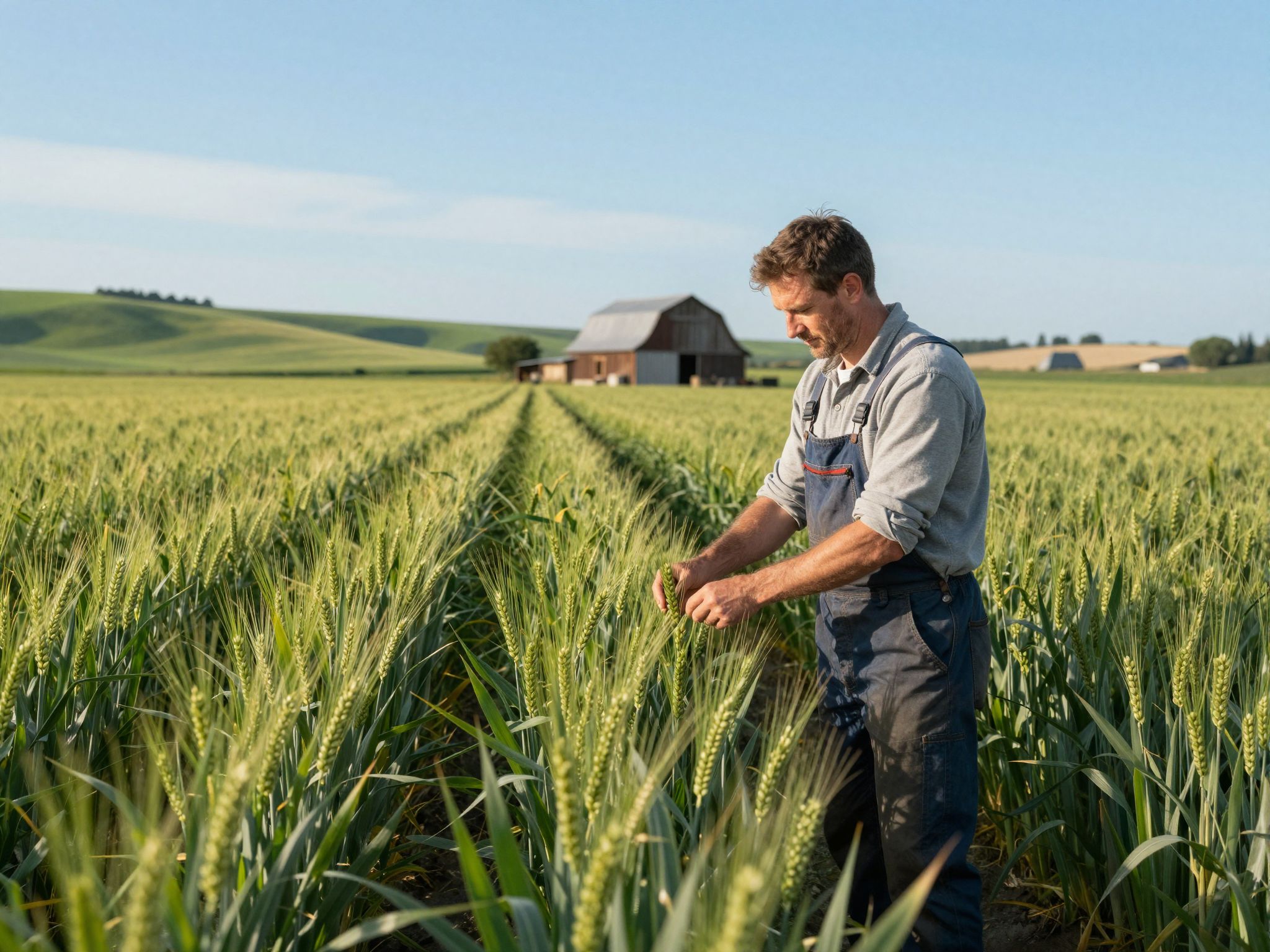 Az álombeli szántóföldek aranysárga búzája a bőséget és a jövőbeli lehetőségeket szimbolizálja, varázslatos ígéretként.