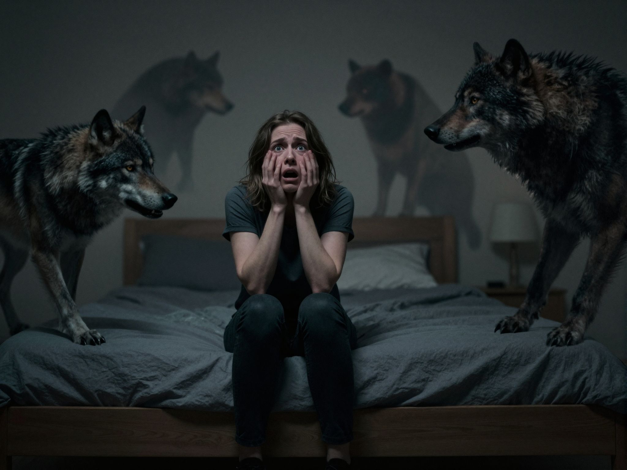 A sötét erdők mélyén rejtőző teremtmények az emberi félelmek megtestesítőiként álmainkban keringenek, láthatatlanul figyelve.