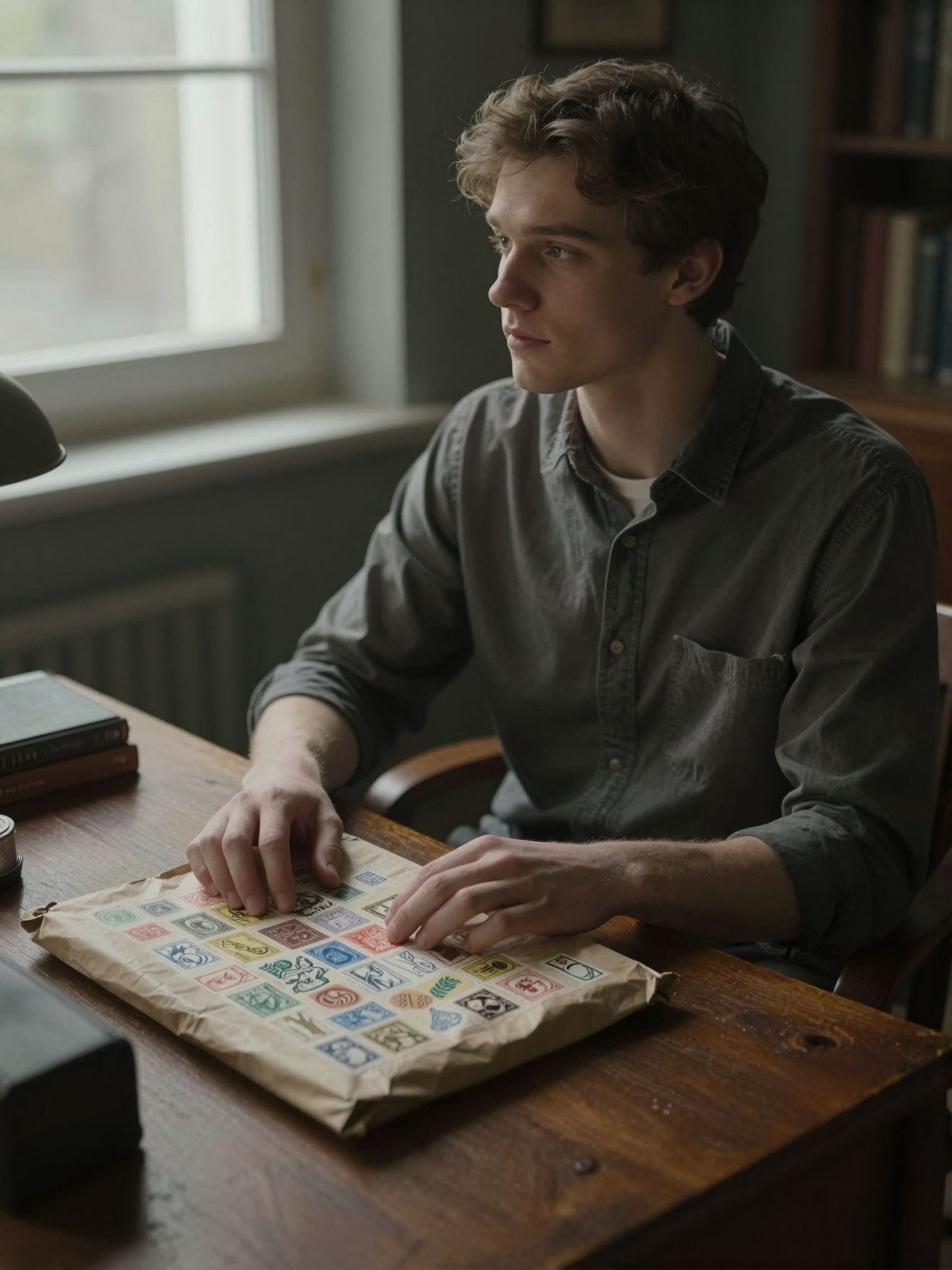 A bélyeggel leragasztott csomag álma új lehetőségeket és rejtett titkokat hordoz magában, melyek felfedezésre várnak.