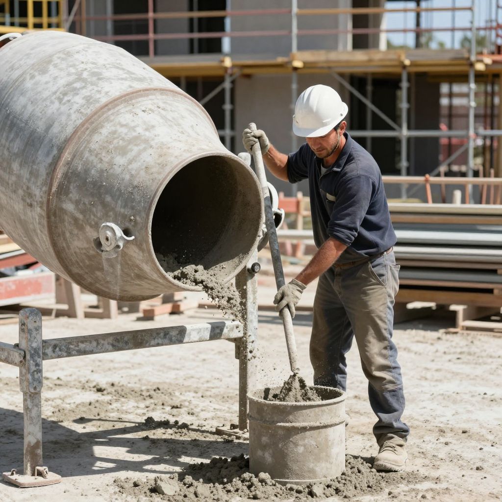 A betonkeverő álomban a változás szimbóluma: egy új kezdet ígéretét rejti, ám mély belső harcokat is sejtet.