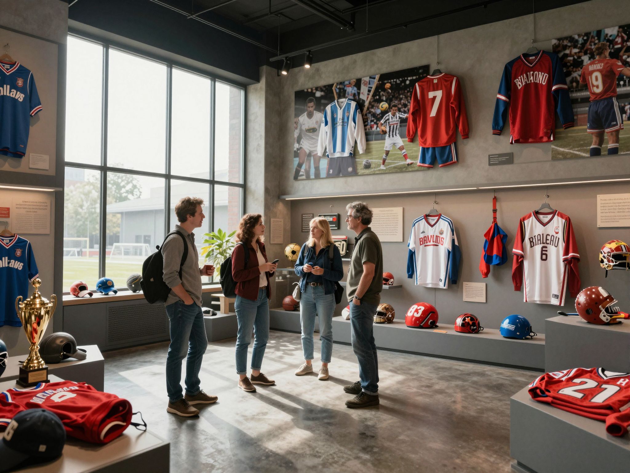 A sportmúzeum álma a szenvedély és a hősiesség örök emlékét őrzi, ahol minden trofea egy új történetet mesél.