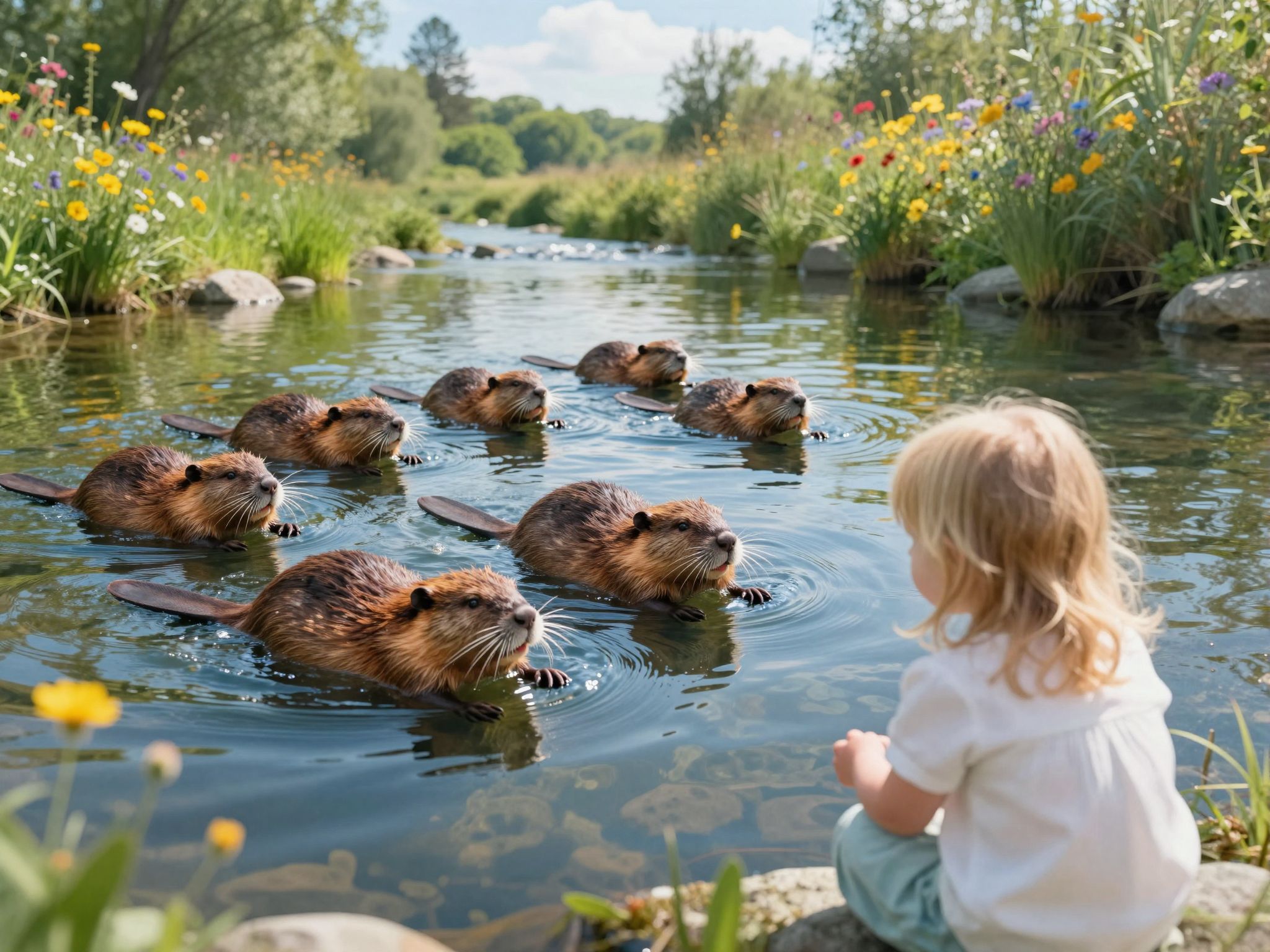 A hódok folyón való úszása álmodban a szabadság és az új lehetőségek felfedezését jelenti.