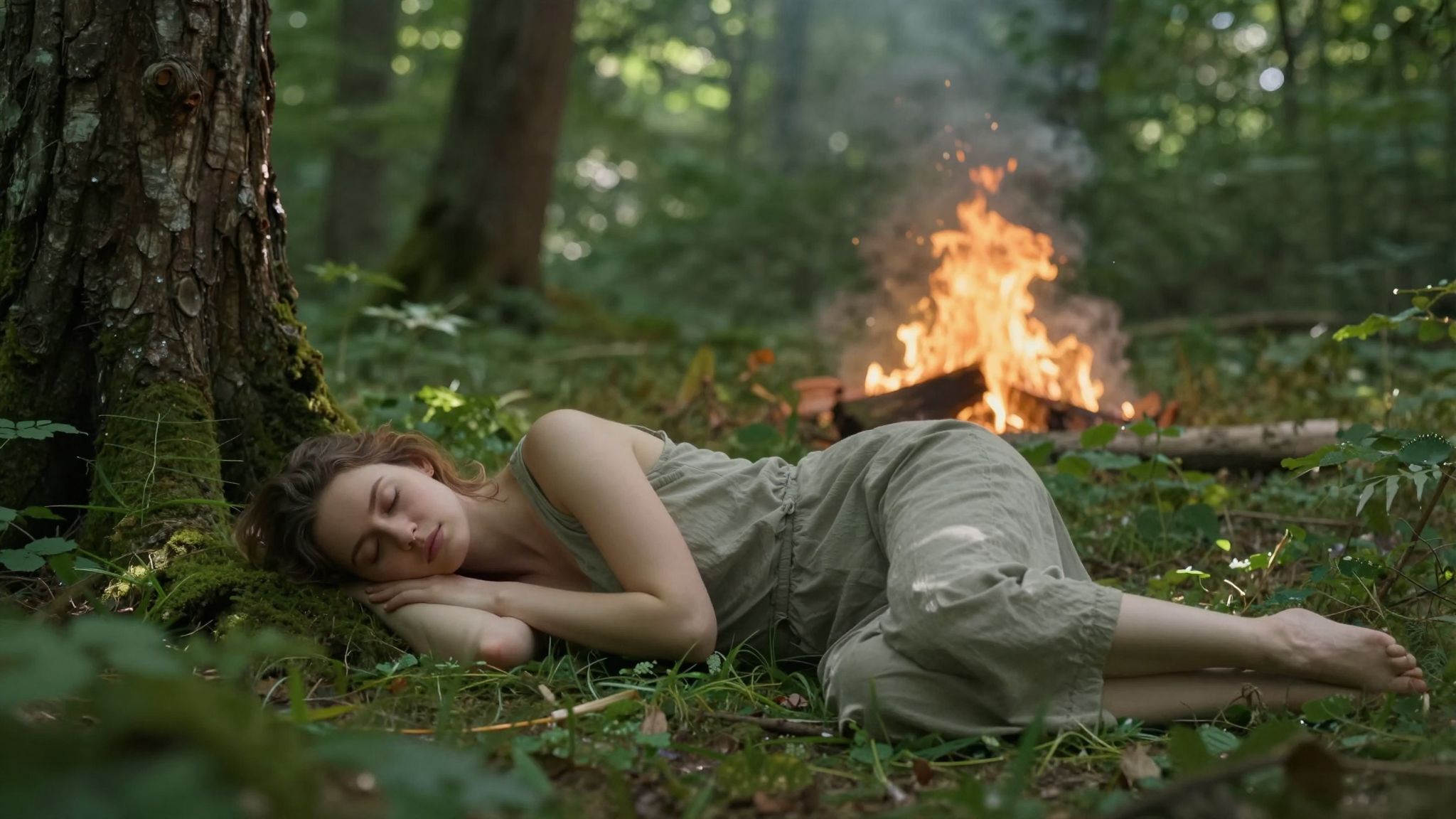 Az erdőtűz álomban a félelmek tükröződnek, átalakulást és megújulást hozva a lélek sötét zugába.