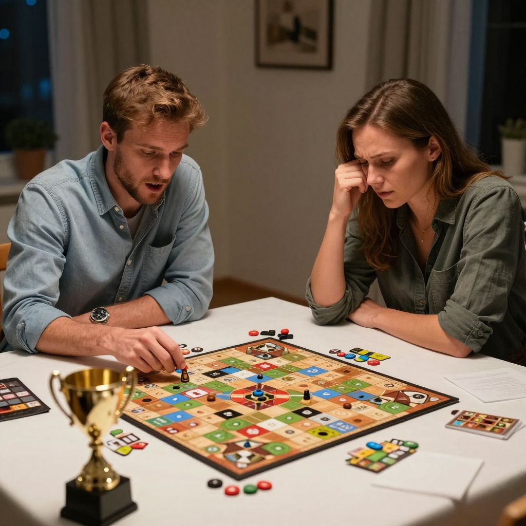 Az álmok társasjátékaiban a győzelem és vereség tánca a sorsunk titkos szálait fedi fel, érzelmekkel teli rejtélyekkel.