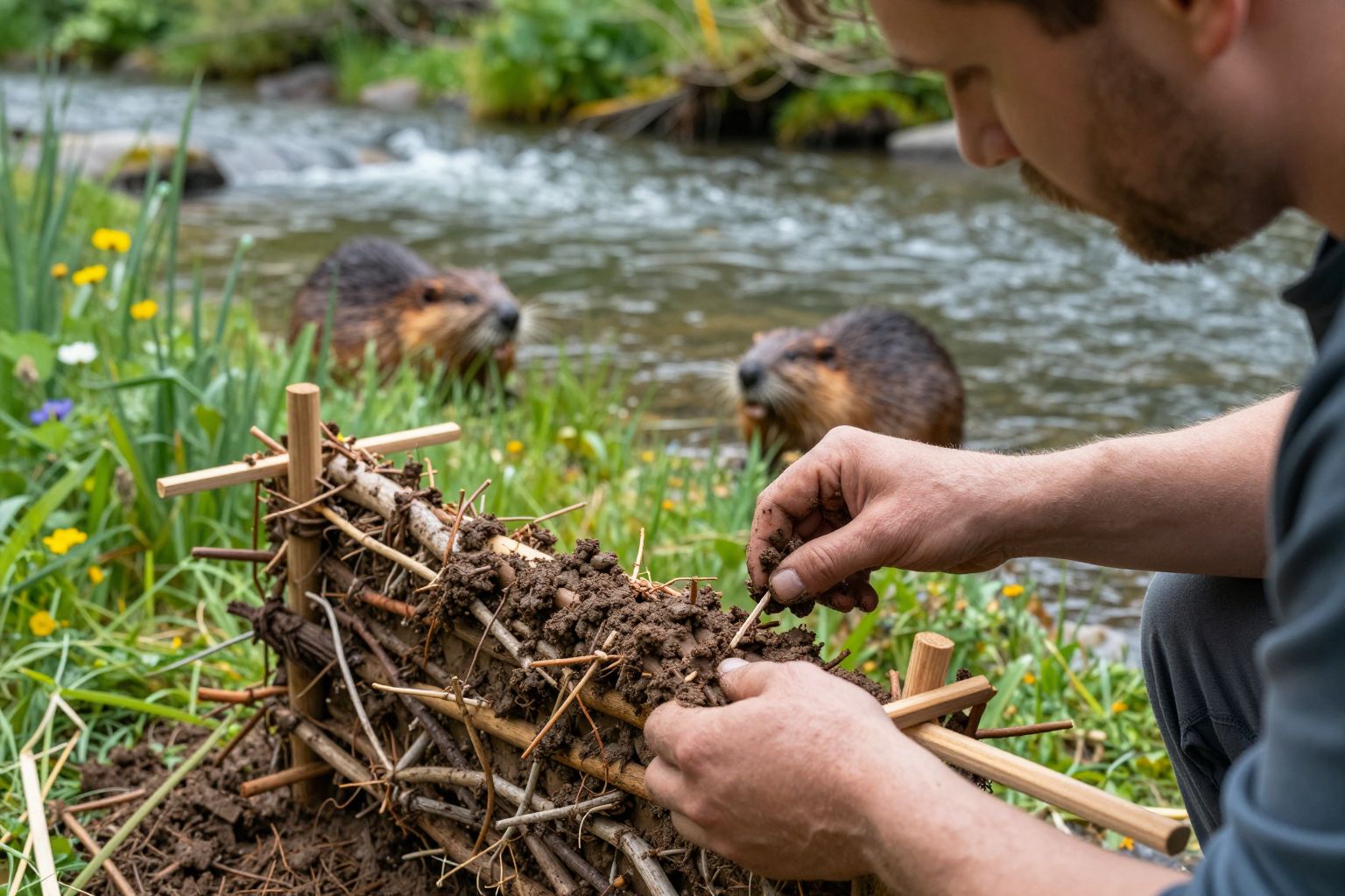 A hód, mint álomépítő, a mély víz titkait őrzi, kreatív álmokat szőve a lélek szövetébe.