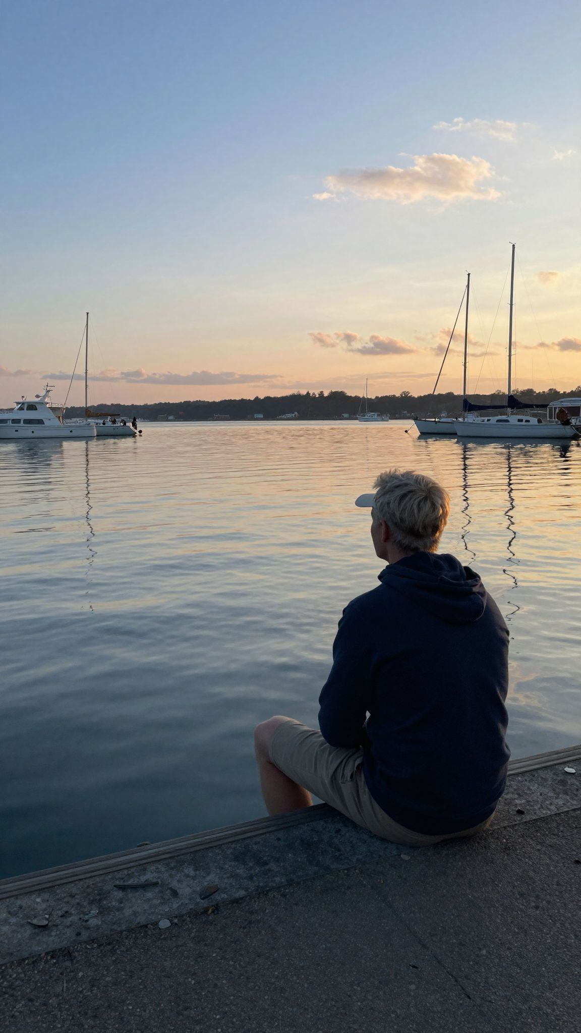 A kikötő titkos világokat rejt, ahol a lélek csendes vízfelületeken találhat önmagára és belső békéjére.