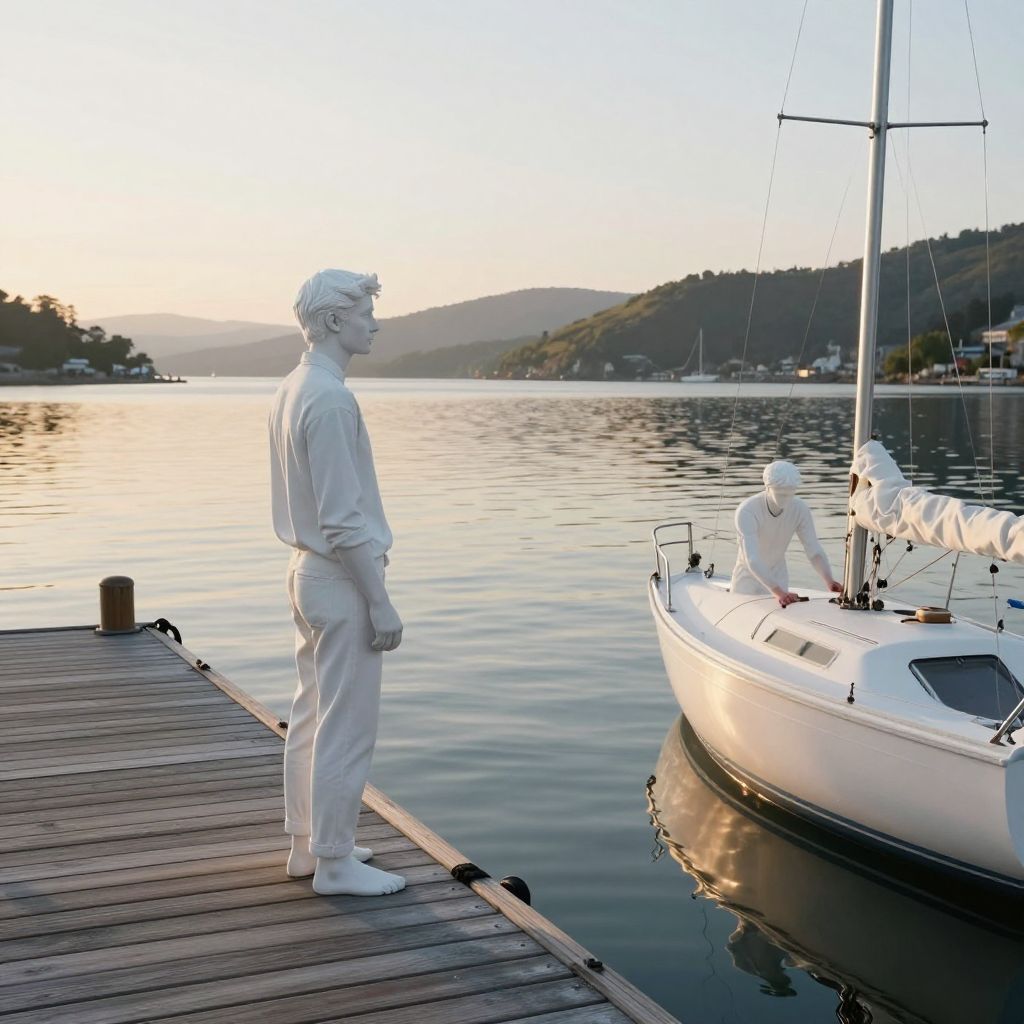 A kikötő a lelki utazások kapuja, ahol az álmok és vágyak találkoznak a valóság partjaival.