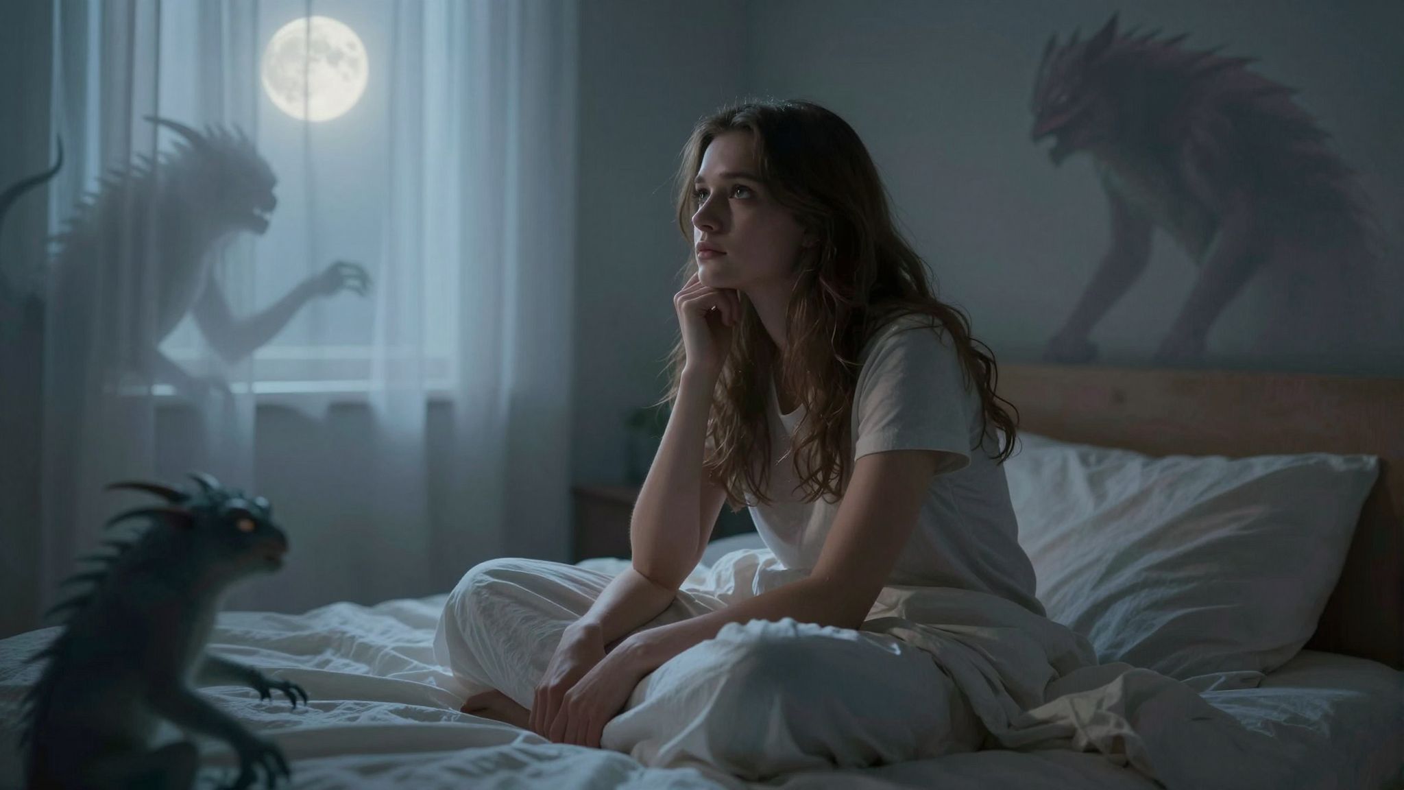 A szörnyek az álmok mélyén rejlő félelmeink megtestesítői, melyek segítenek felfedezni belső világunk titkait.