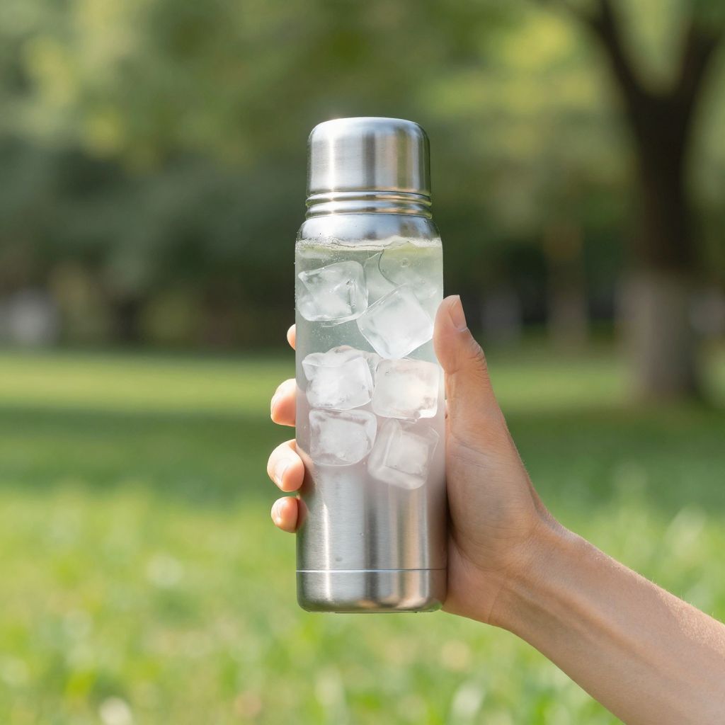 Az álombeli jégtele termosz a frissesség, tisztaság és a rejtett érzelmek felfedezésének szimbóluma lehet.